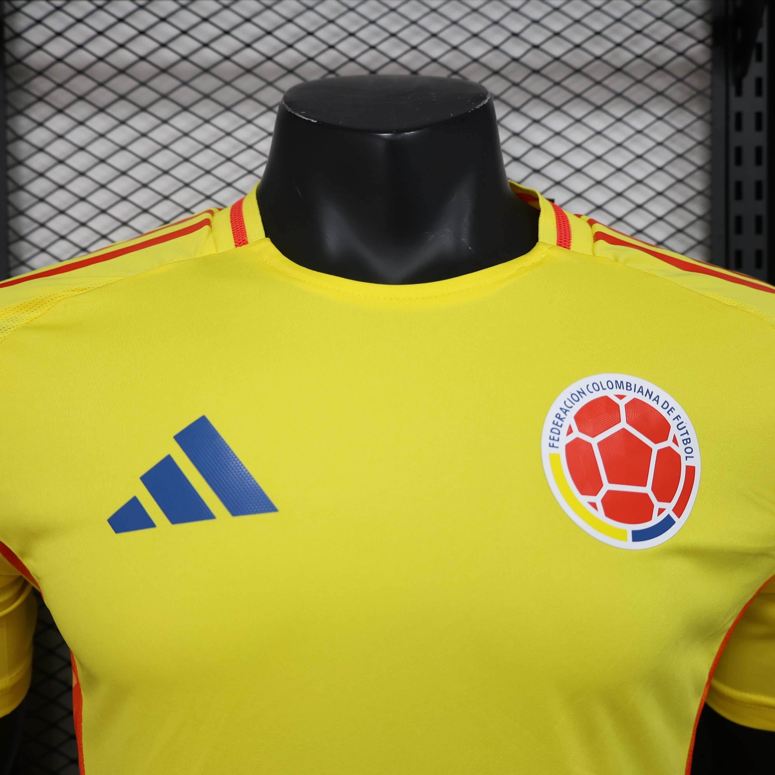 CAMISETA COLOMBIA I 2024 HOMBRE (VERSIÓN JUGADOR) - ZonaCamisetas