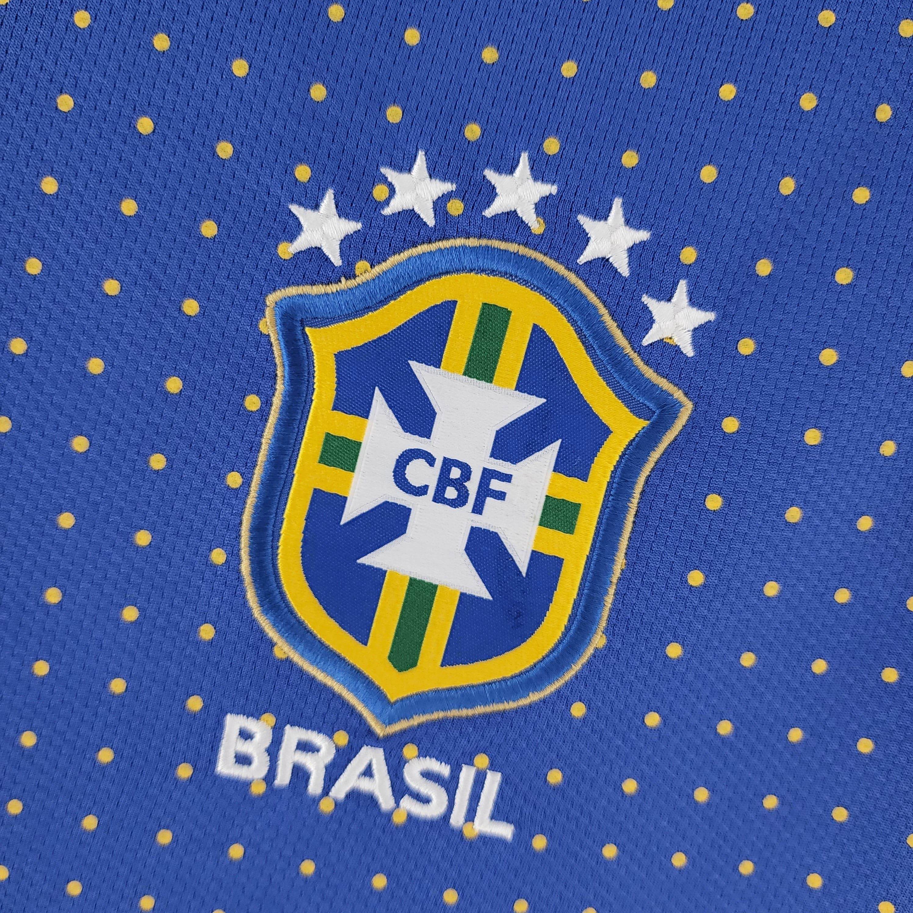 CAMISETA BRASIL II 2010 HOMBRE (RETRO) - ZonaCamisetas