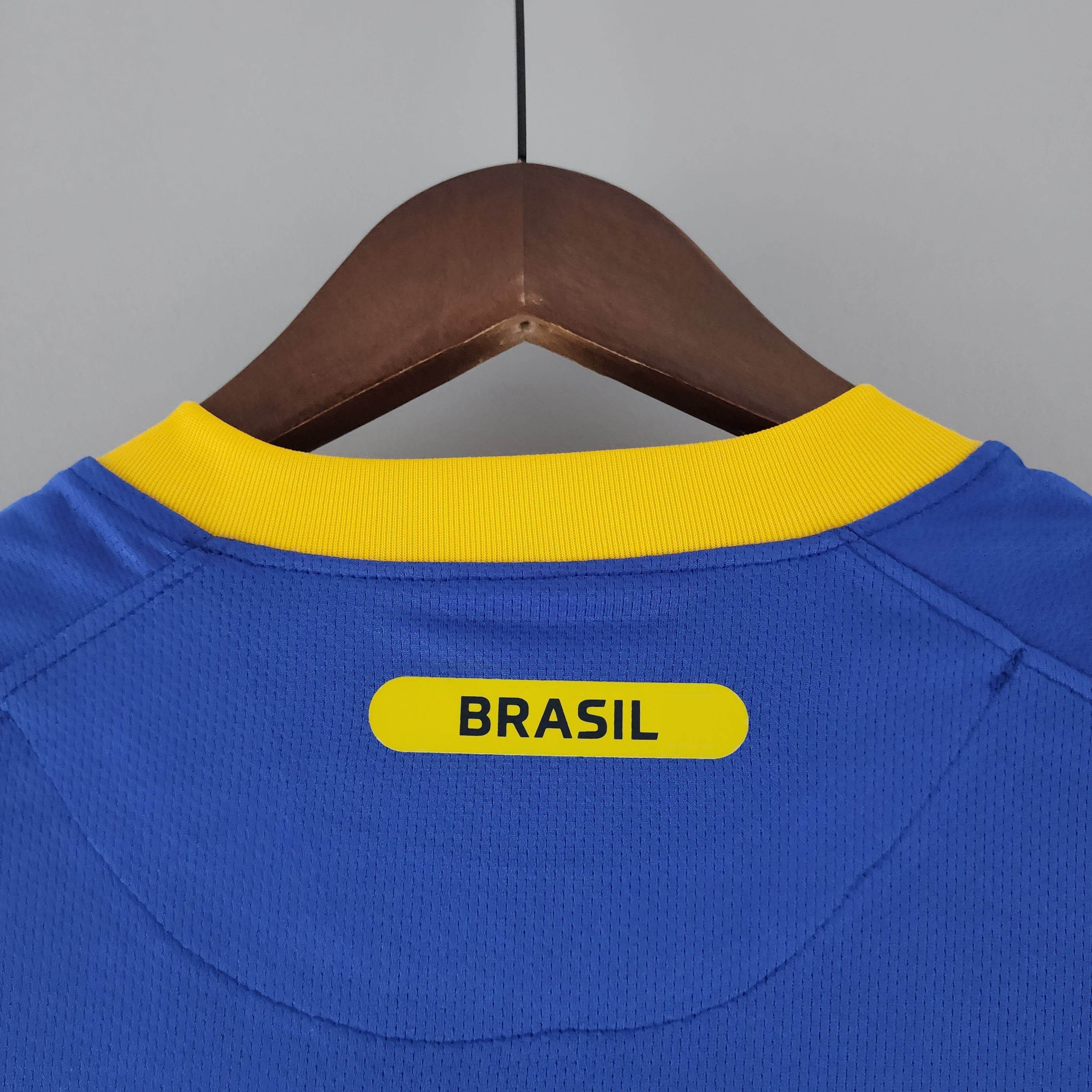 CAMISETA BRASIL II 2010 HOMBRE (RETRO) - ZonaCamisetas
