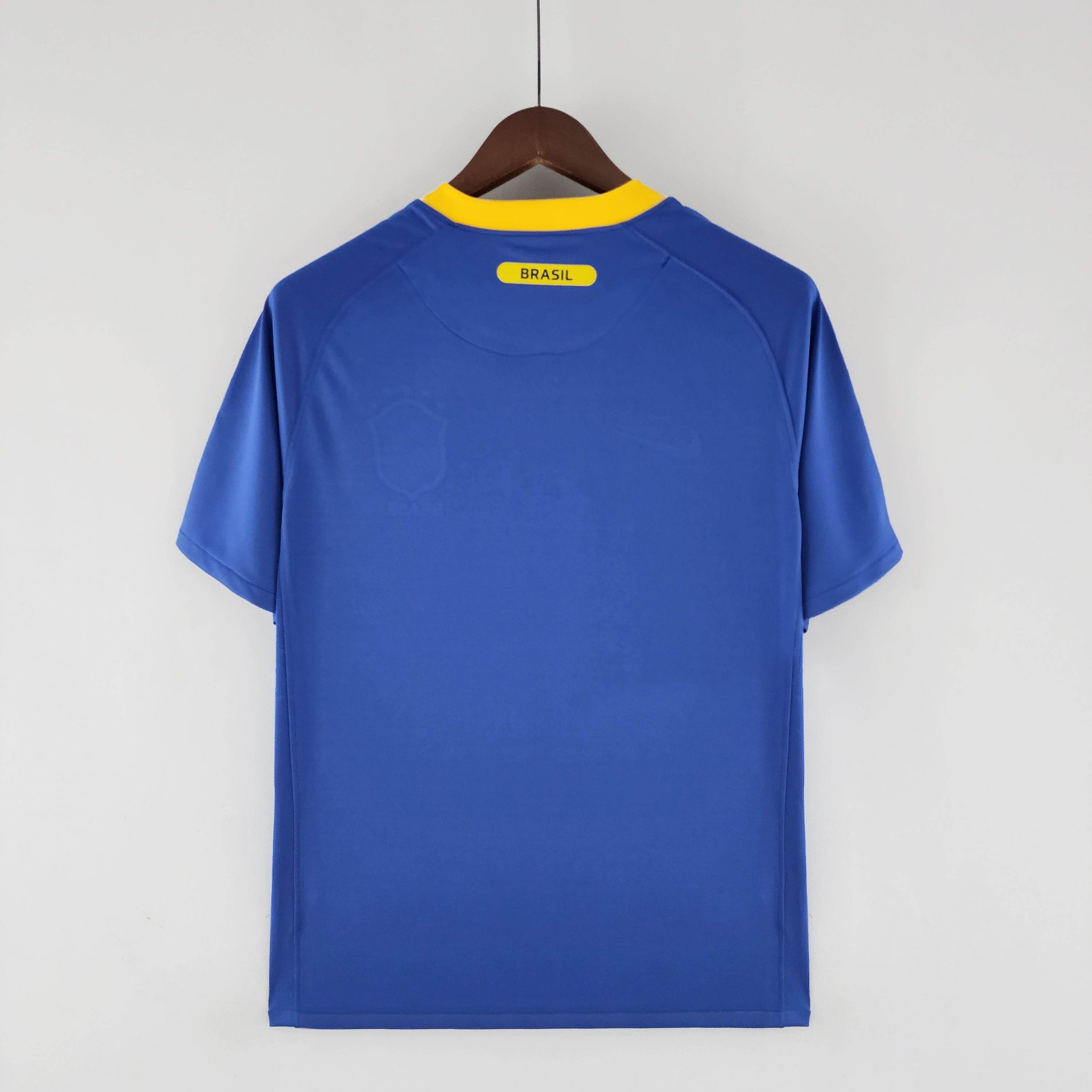 CAMISETA BRASIL II 2010 HOMBRE (RETRO) - ZonaCamisetas