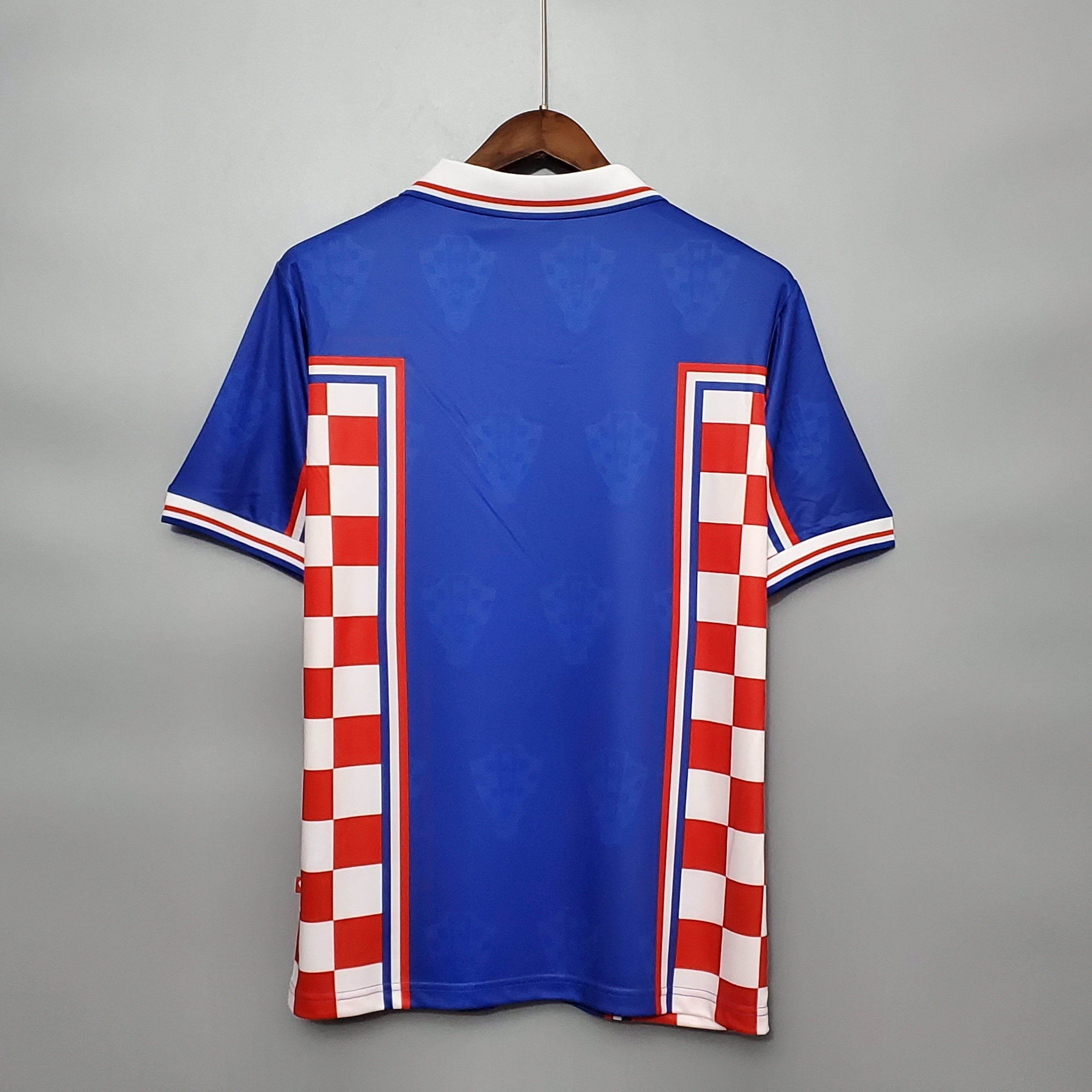 CAMISETA CROACIA I 1998 HOMBRE (RETRO) - ZonaCamisetas
