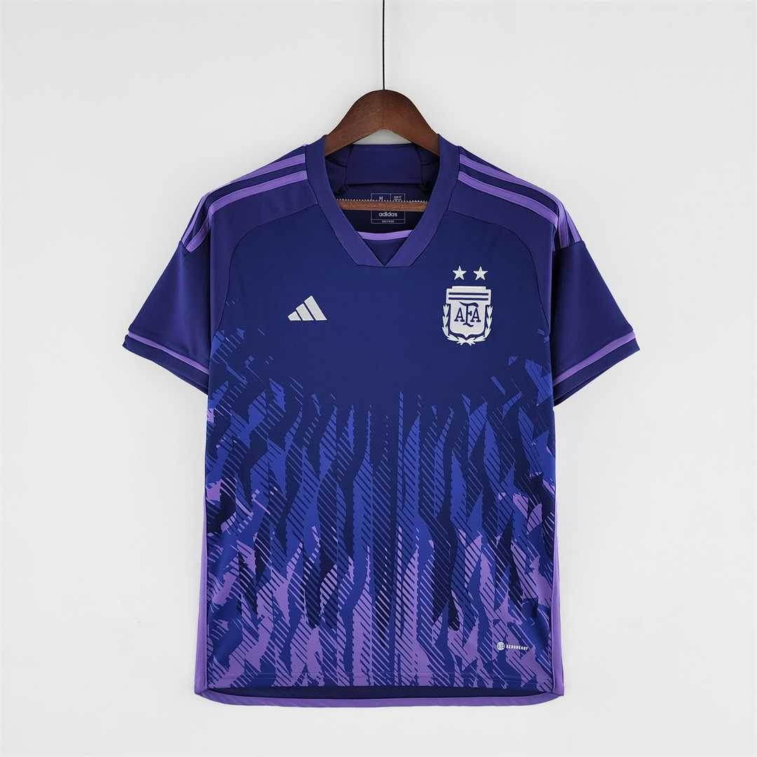 CAMISETA ARGENTINA MUNDIAL Il 2022 HOMBRE (VERSIÓN FAN) - ZonaCamisetas