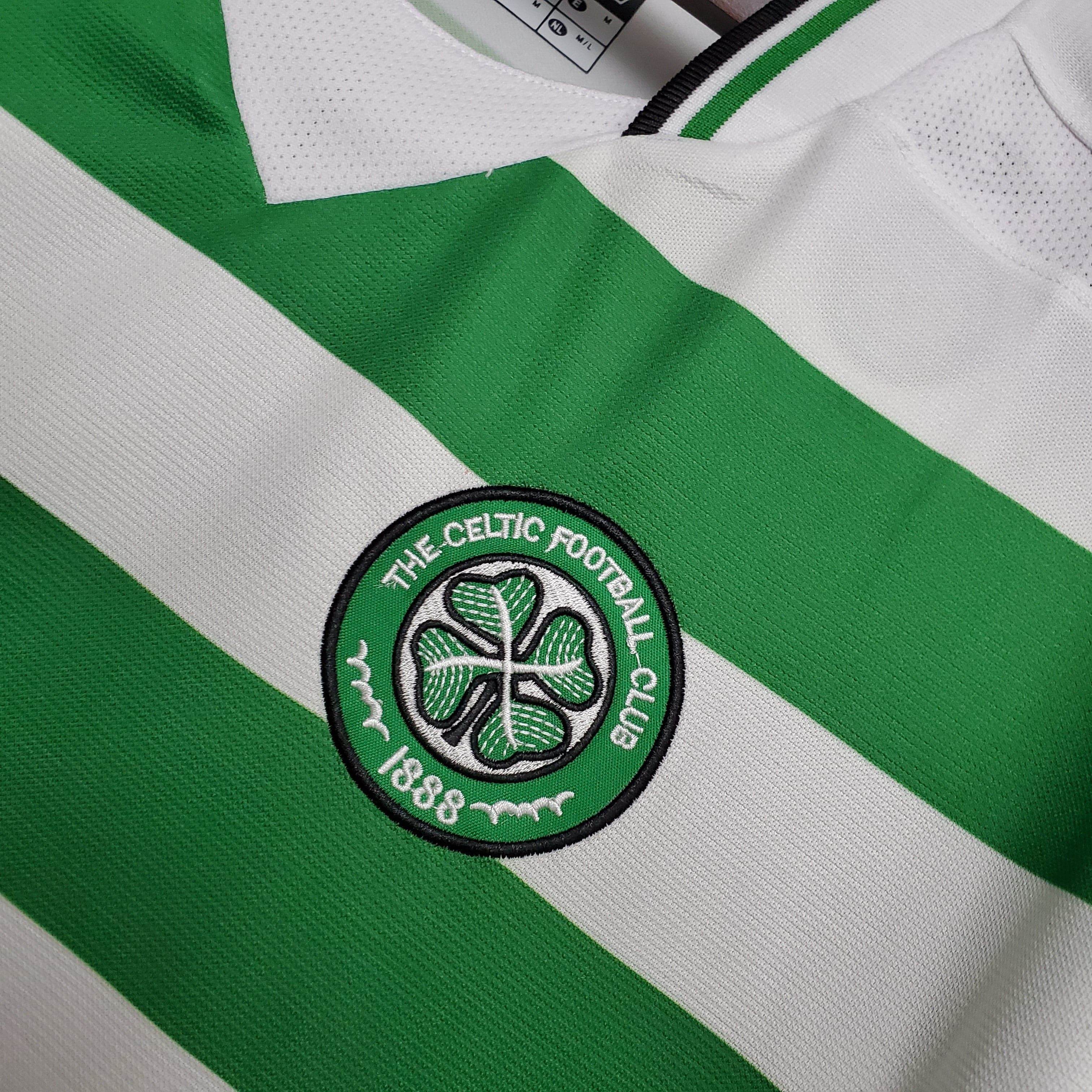 CAMISETA CELTIC I 01/03 HOMBRE (RETRO) - ZonaCamisetas