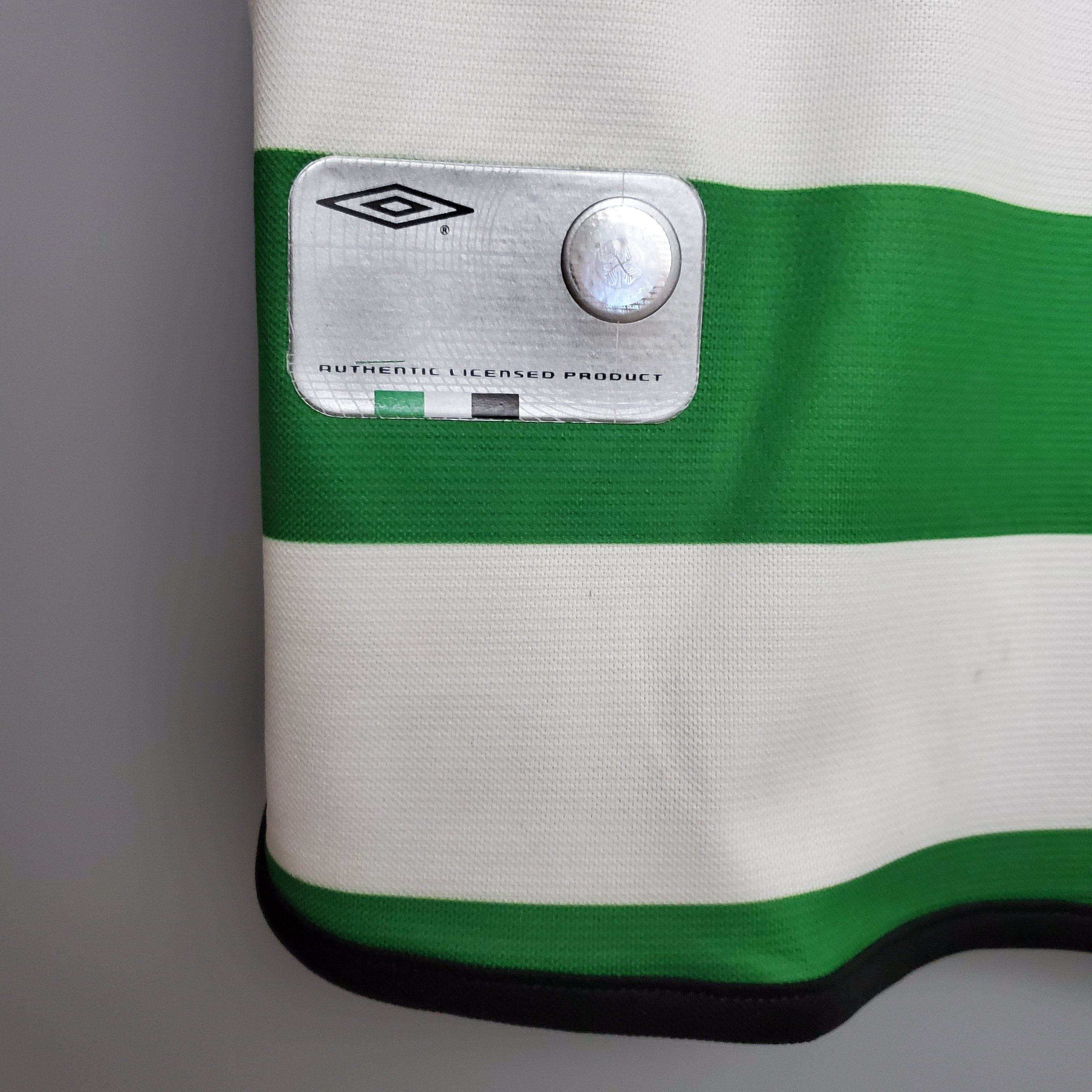 CAMISETA CELTIC I 01/03 HOMBRE (RETRO) - ZonaCamisetas