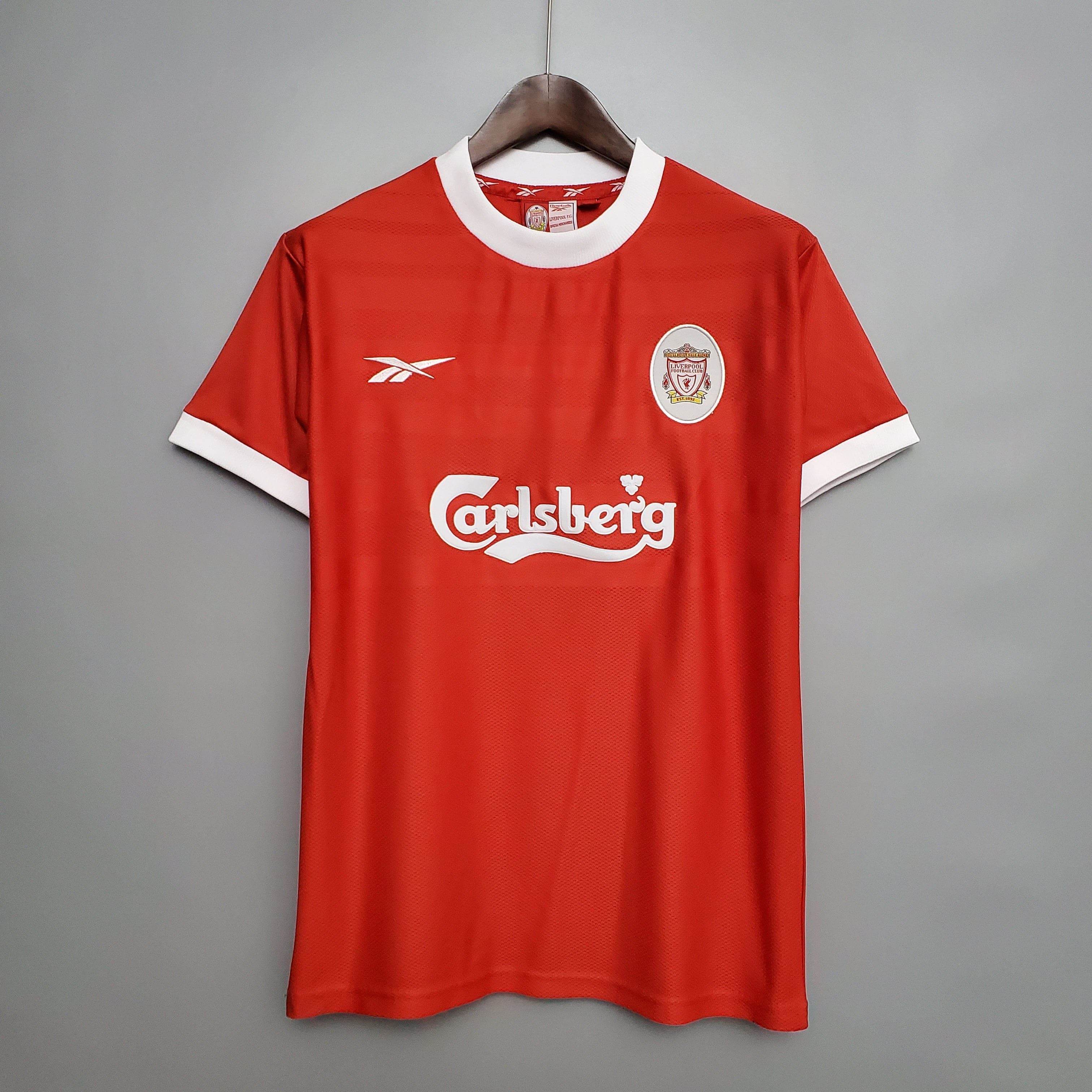 CAMISETA LIVERPOOL I 1998 HOMBRE (RETRO) - ZonaCamisetas