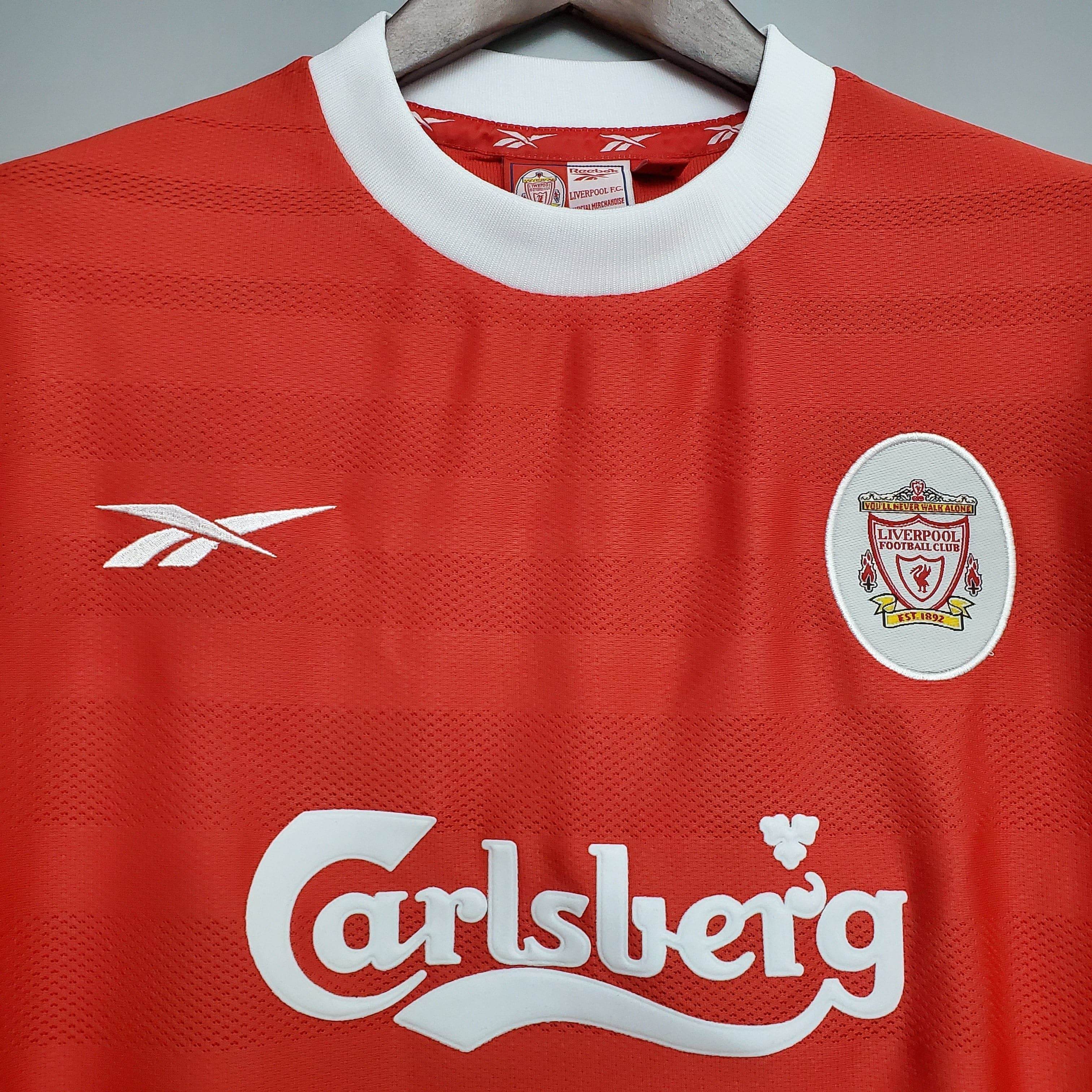 CAMISETA LIVERPOOL I 1998 HOMBRE (RETRO) - ZonaCamisetas