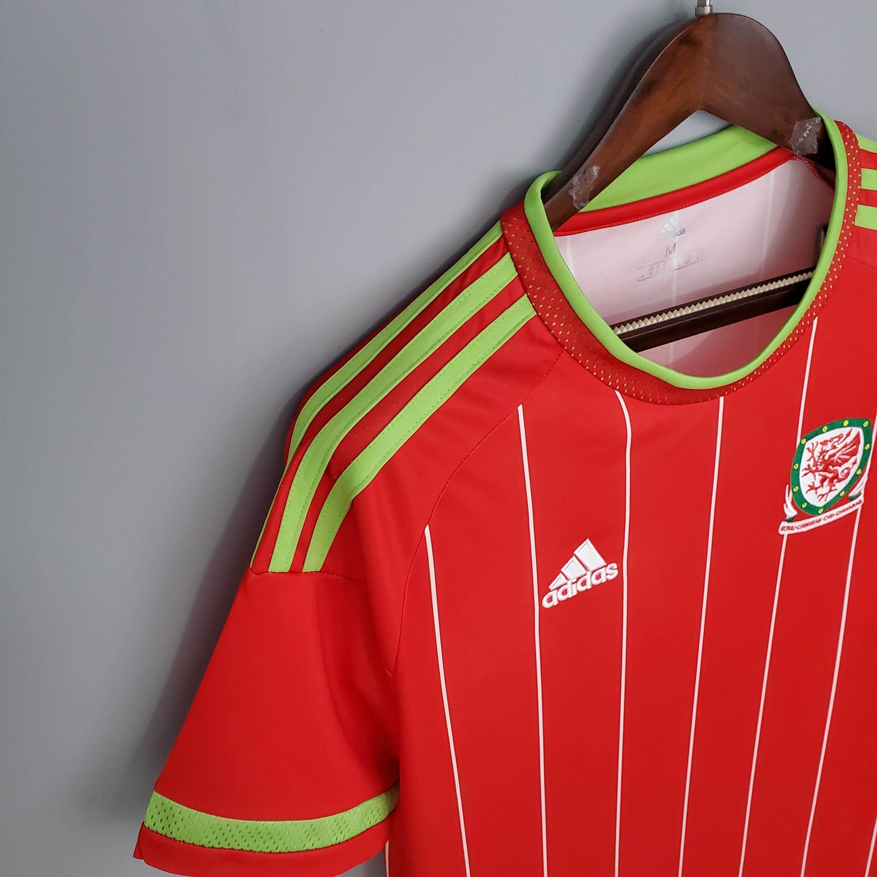 CAMISETA PAÍS DE GALES I 2015 HOMBRE (RETRO) - ZonaCamisetas