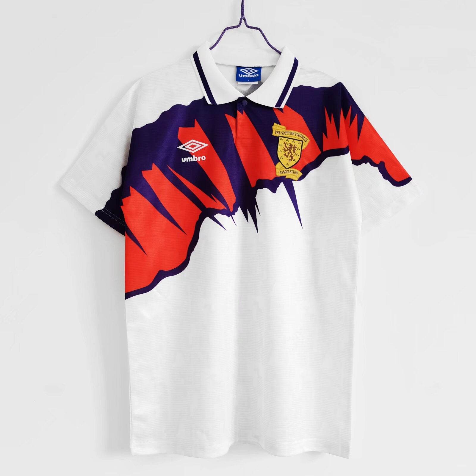 CAMISETA SCOTLAND 91/93 HOMBRE (RETRO) - ZonaCamisetas
