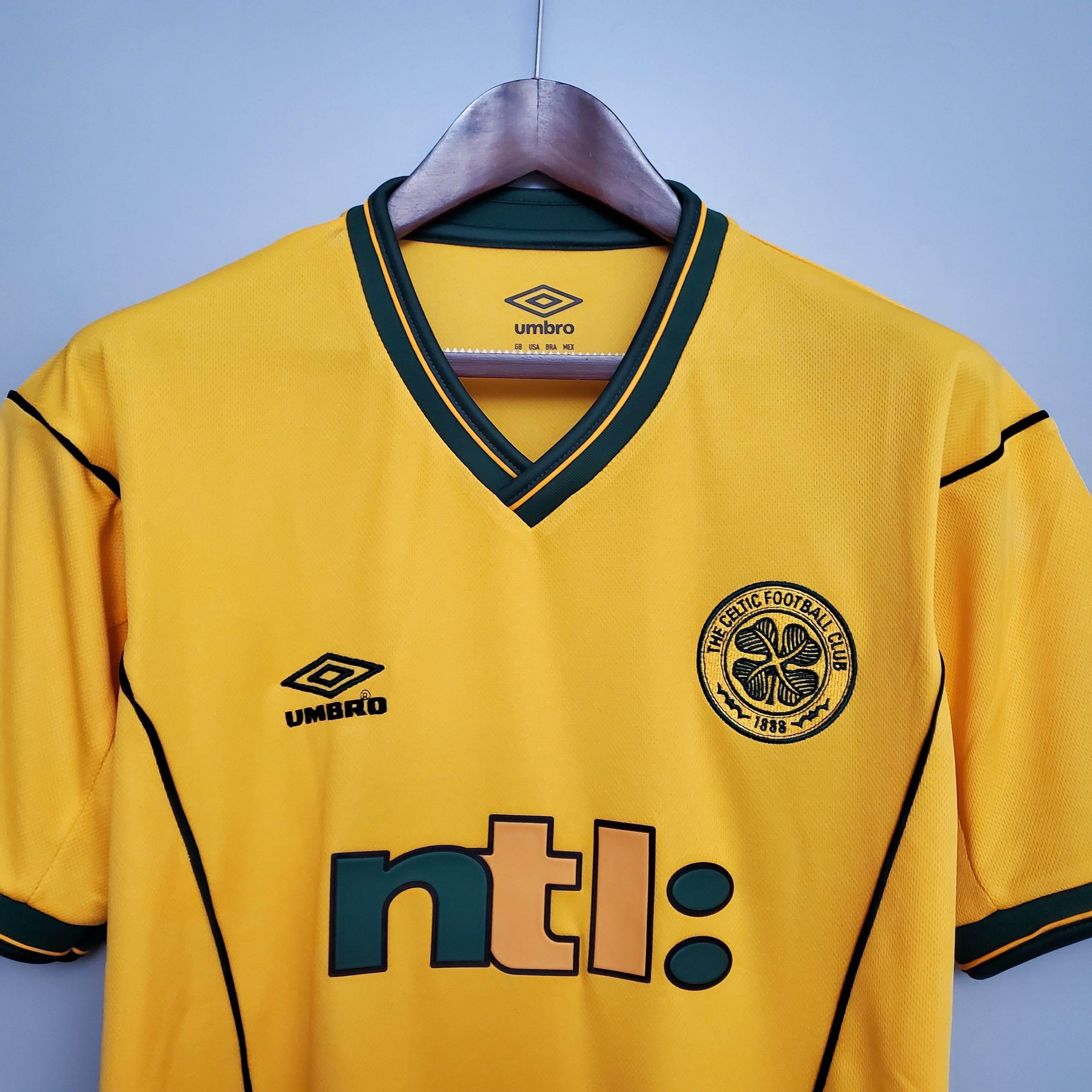 CAMISETA CELTIC II 01/03 HOMBRE (RETRO) - ZonaCamisetas