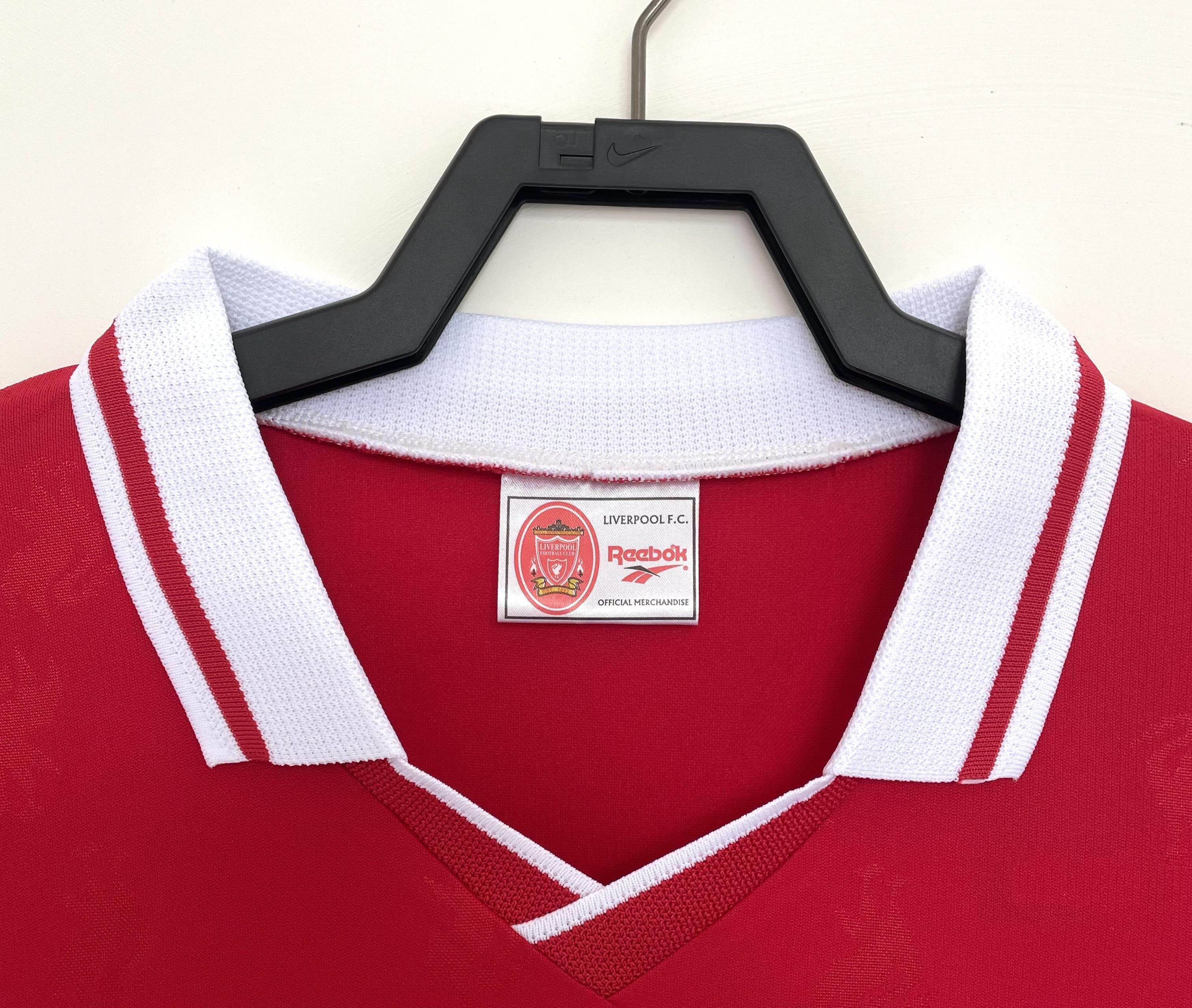 CAMISETA LIVERPOOL I 96/97 MANGA LARGA HOMBRE (RETRO) - ZonaCamisetas