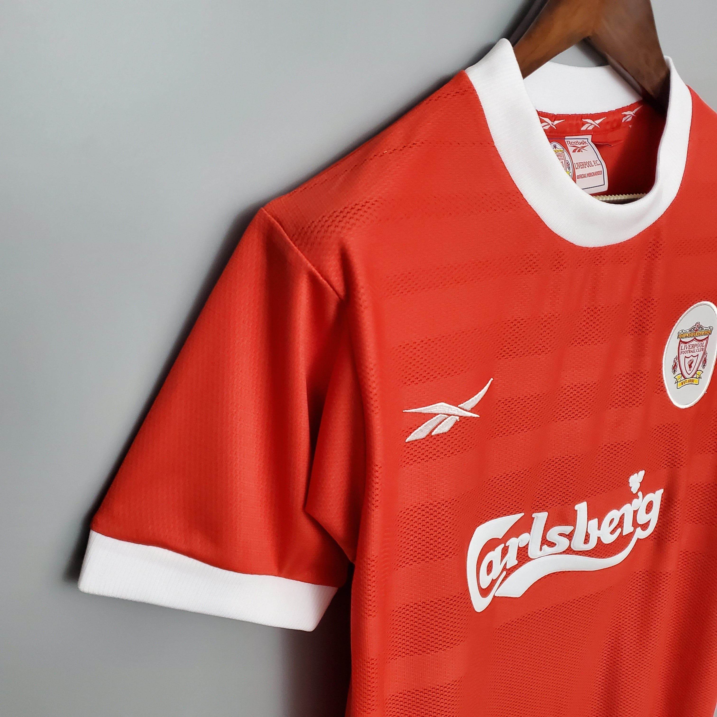 CAMISETA LIVERPOOL I 1998 HOMBRE (RETRO) - ZonaCamisetas