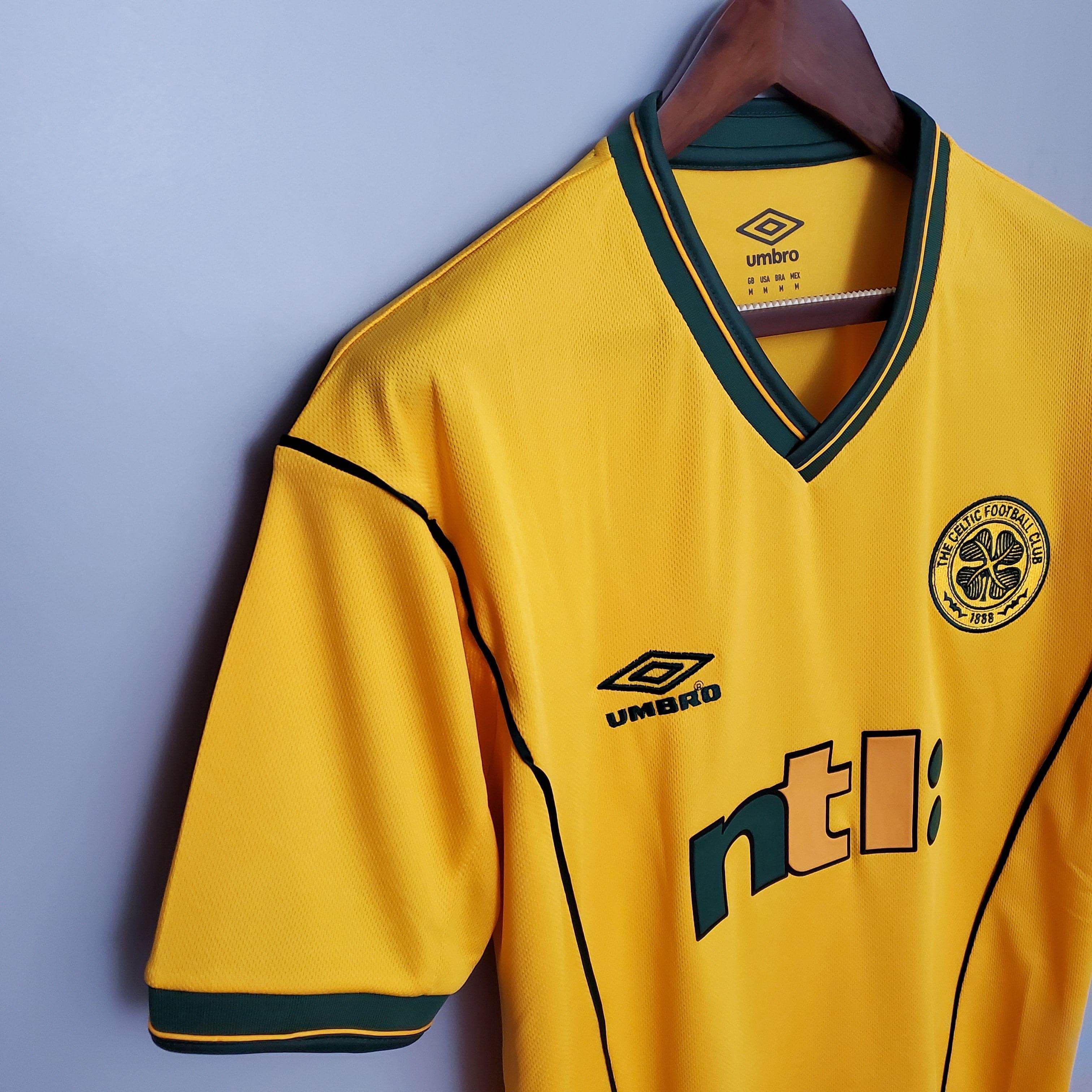 CAMISETA CELTIC II 01/03 HOMBRE (RETRO) - ZonaCamisetas