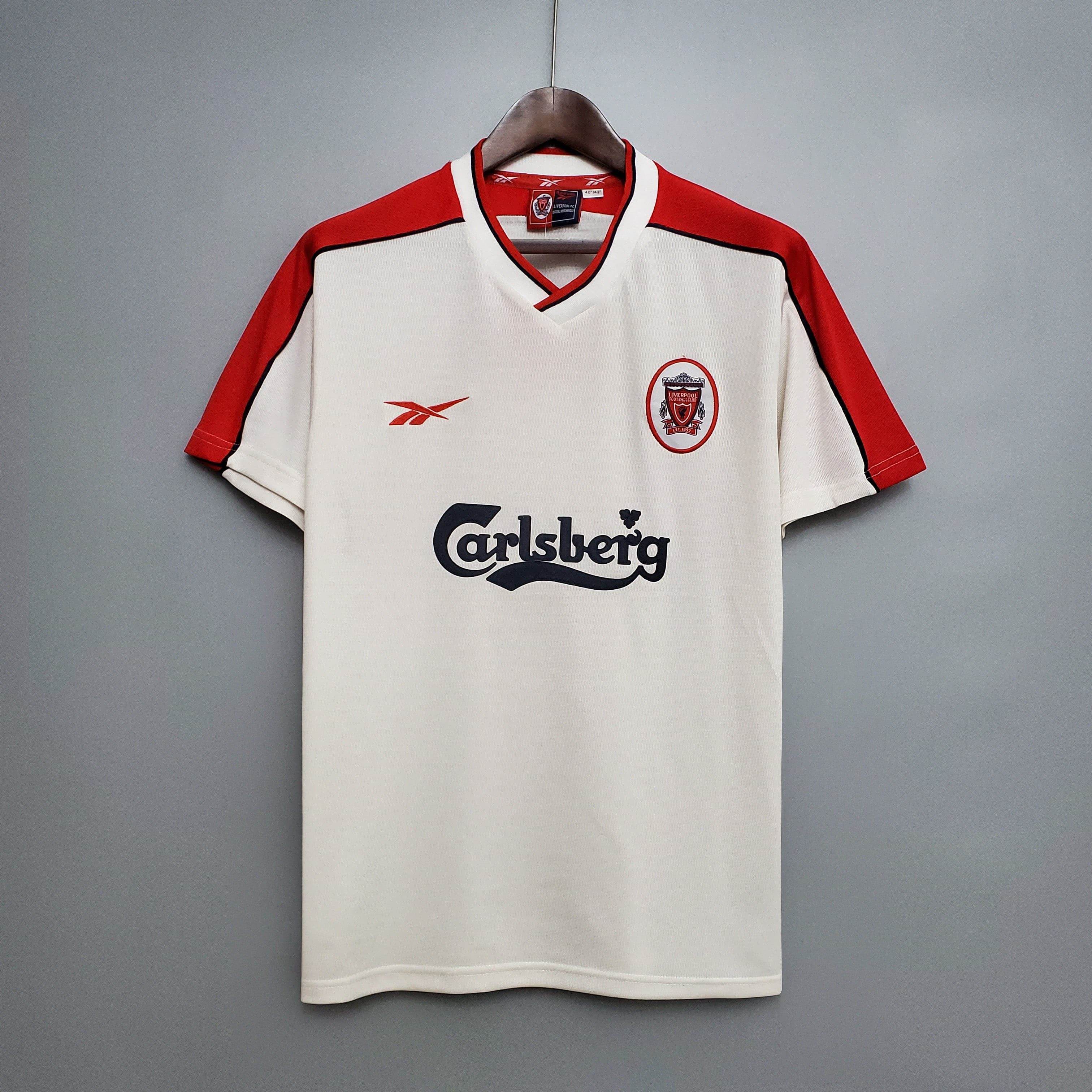 CAMISETA LIVERPOOL II 1998 HOMBRE (RETRO) - ZonaCamisetas