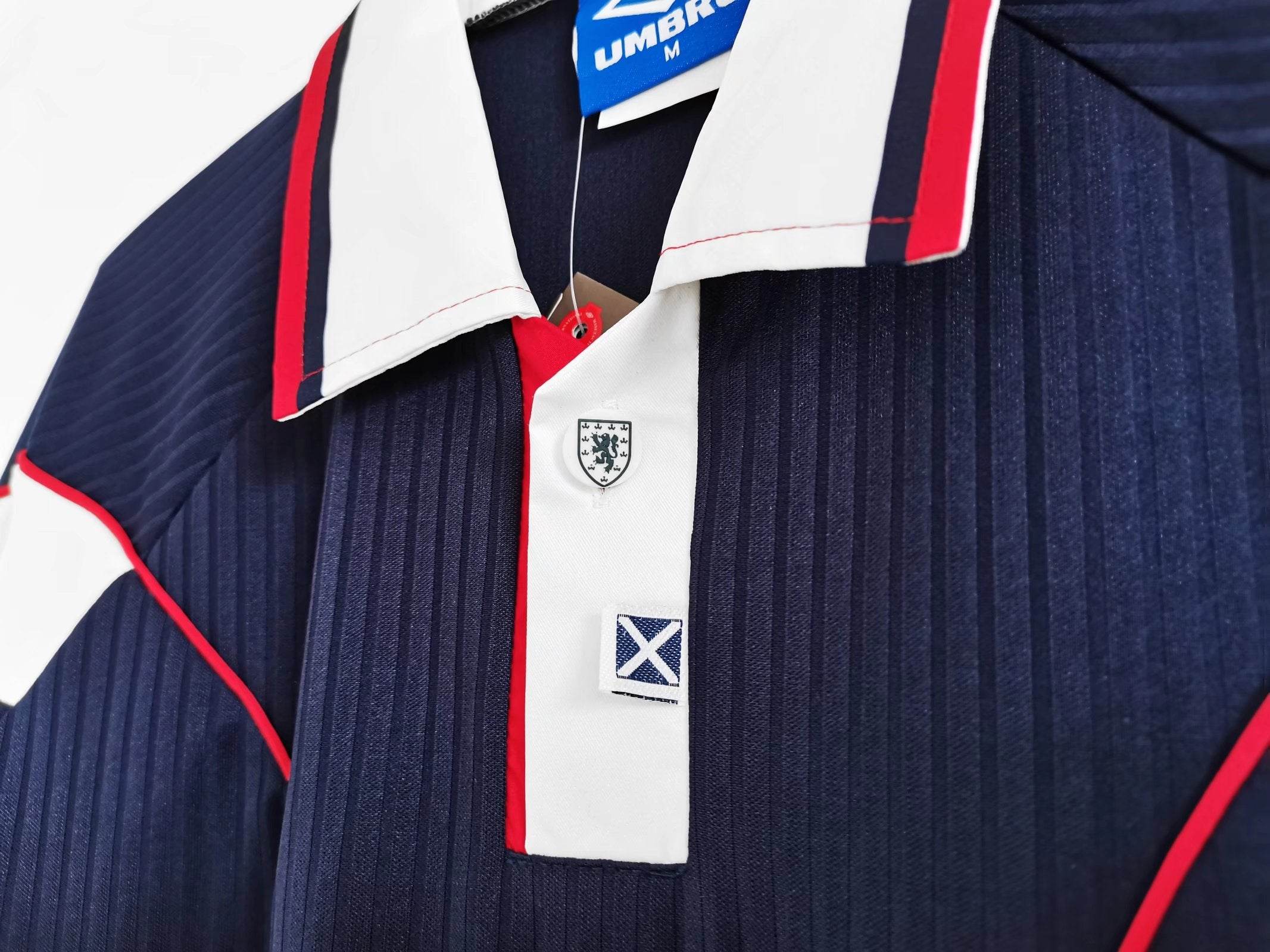 CAMISETA SCOTLAND 96/98 HOMBRE (RETRO) - ZonaCamisetas