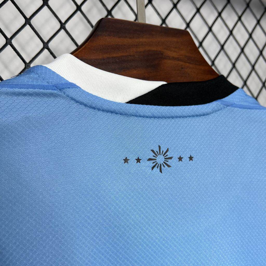CAMISETA URUGUAY I 2024 HOMBRE (VERSIÓN FAN) - ZonaCamisetas