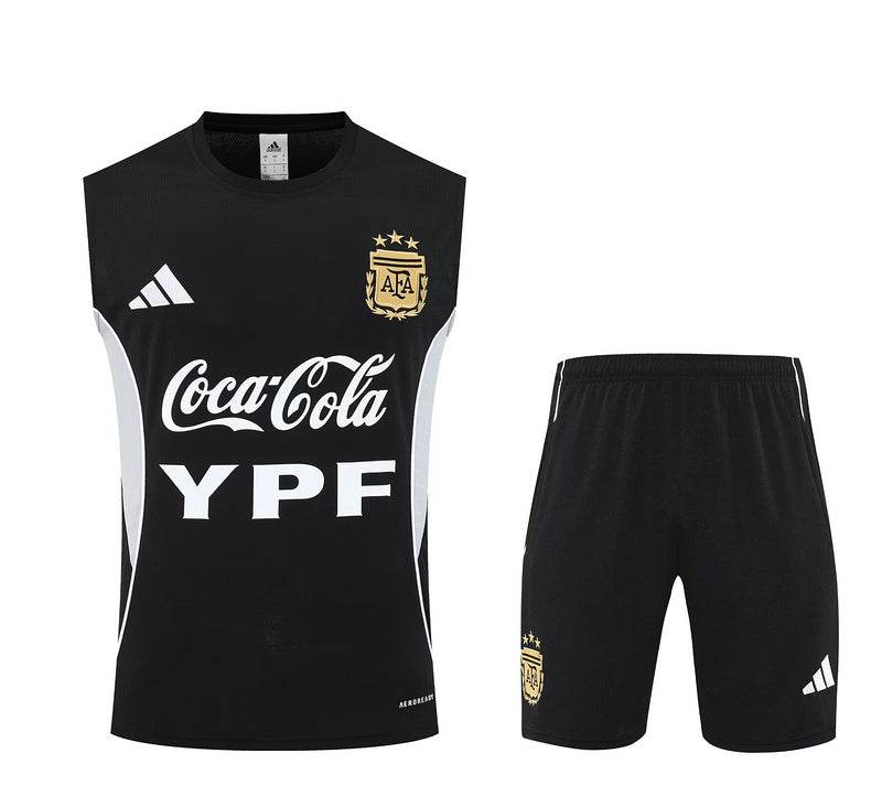 CONJUNTO SIN MANGAS ARGENTINA ENTRENAMIENTO I 25/26 HOMBRE - ZonaCamisetas