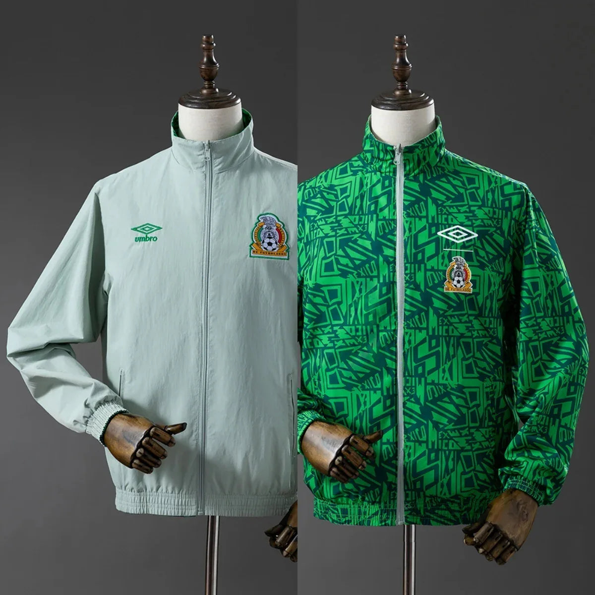 CORTAVIENTO MEXICO I REVERSIBLE 2025 - ZonaCamisetas