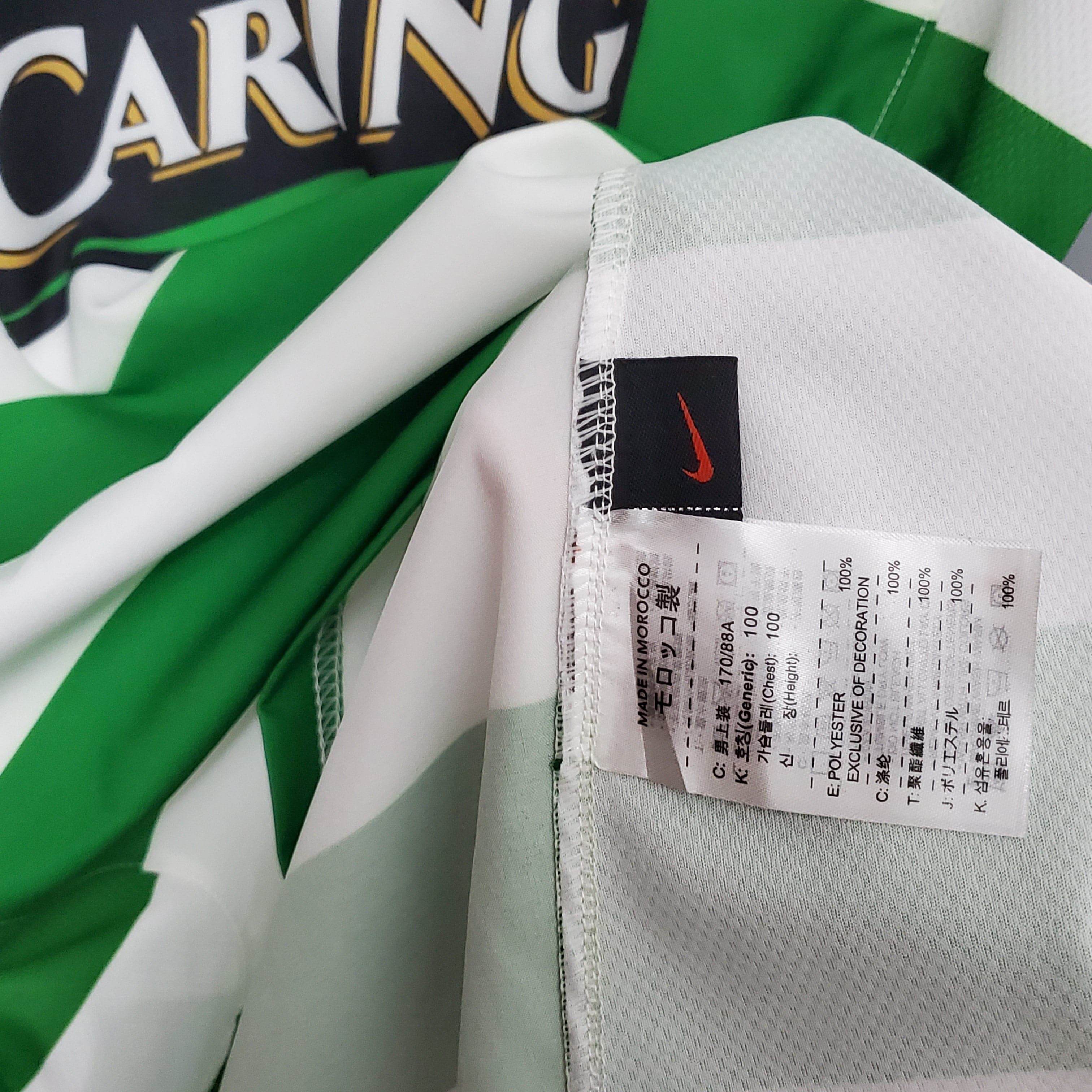 CAMISETA CELTIC II 05/06 HOMBRE (RETRO) - ZonaCamisetas