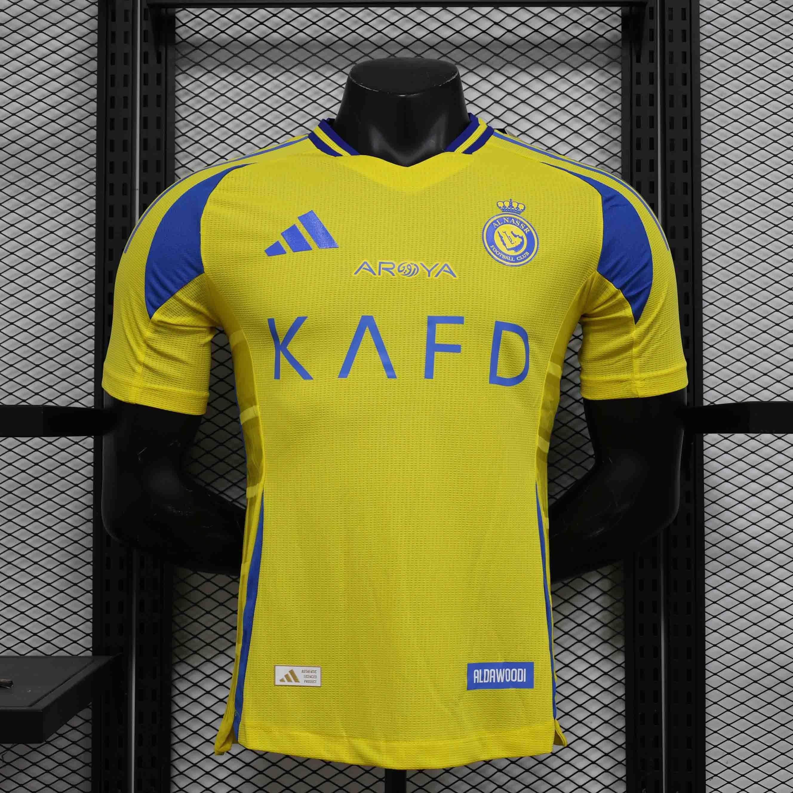CAMISETA AL NASSR I 24/25 HOMBRE (VERSIÓN JUGADOR) - ZonaCamisetas