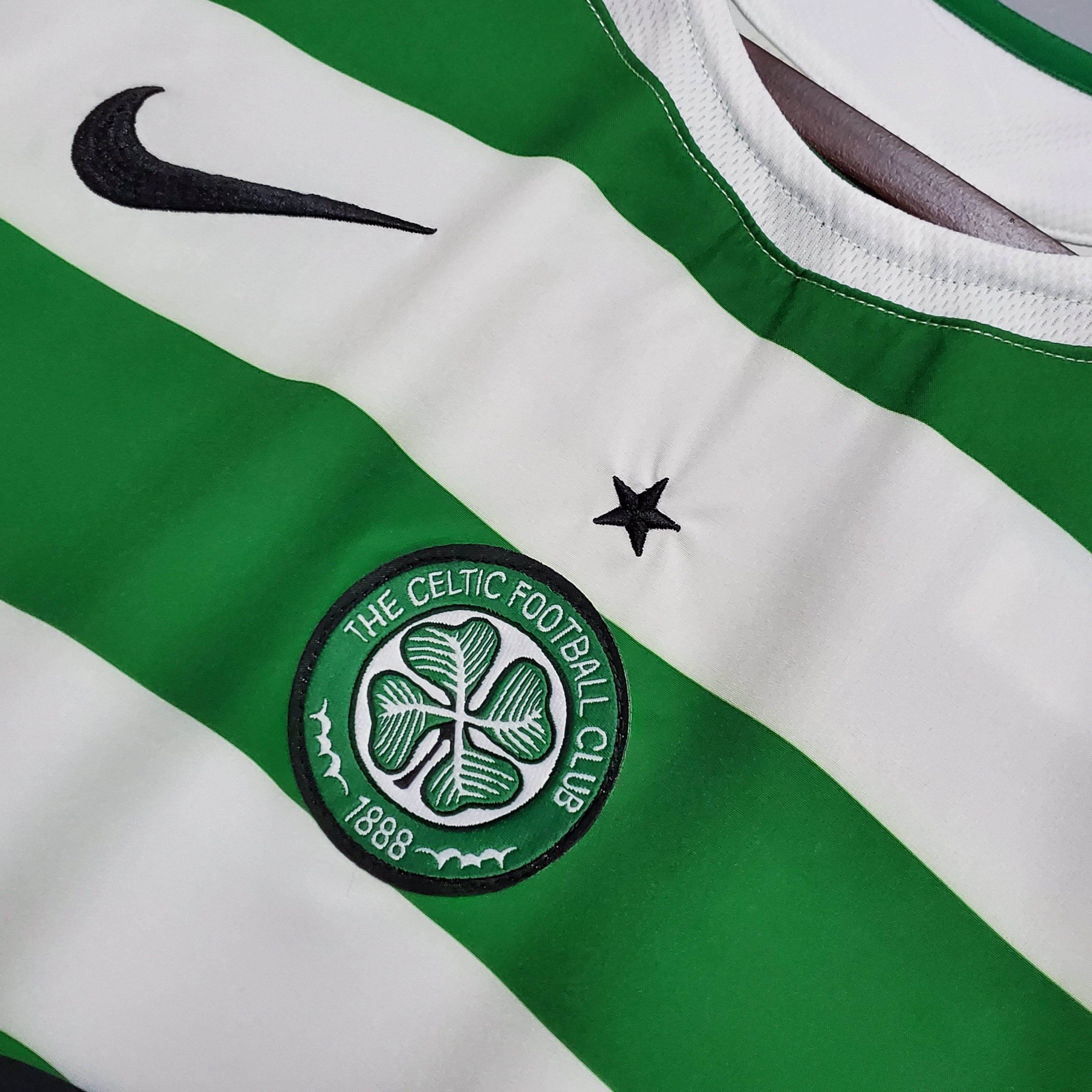CAMISETA CELTIC II 05/06 HOMBRE (RETRO) - ZonaCamisetas