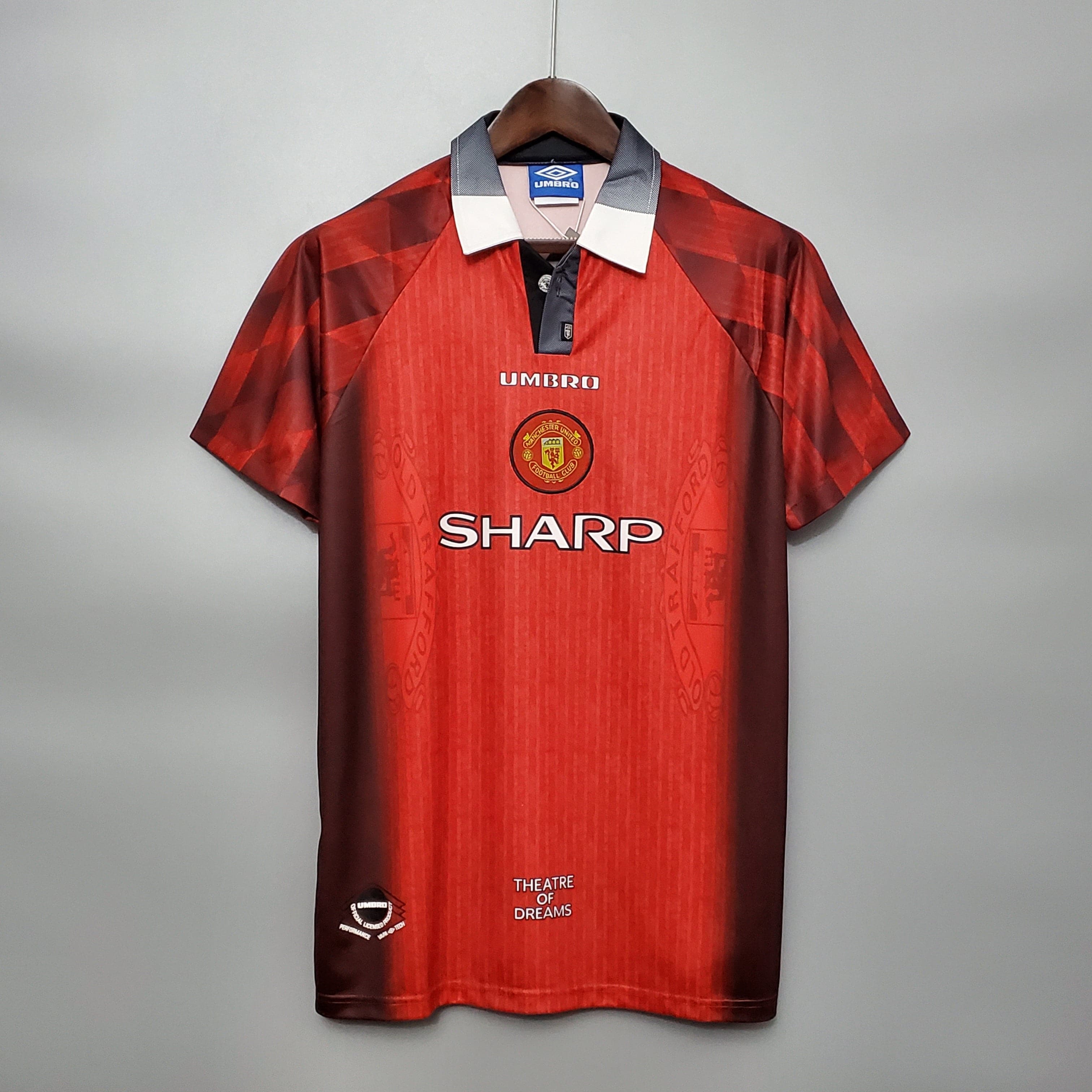 CAMISETA MANCHESTER UNITED I 1996 HOMBRE (RETRO)