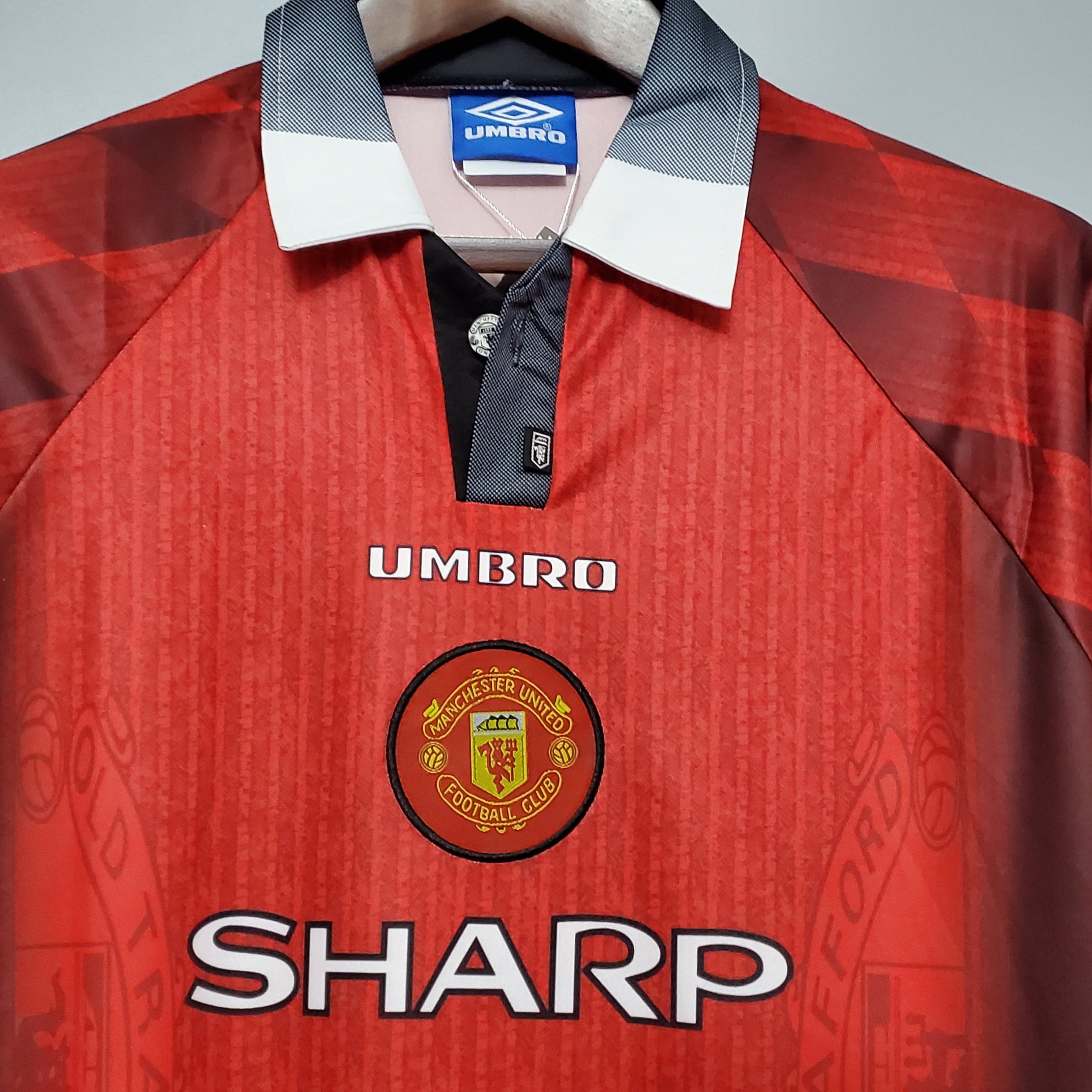 CAMISETA MANCHESTER UNITED I 1996 HOMBRE (RETRO)