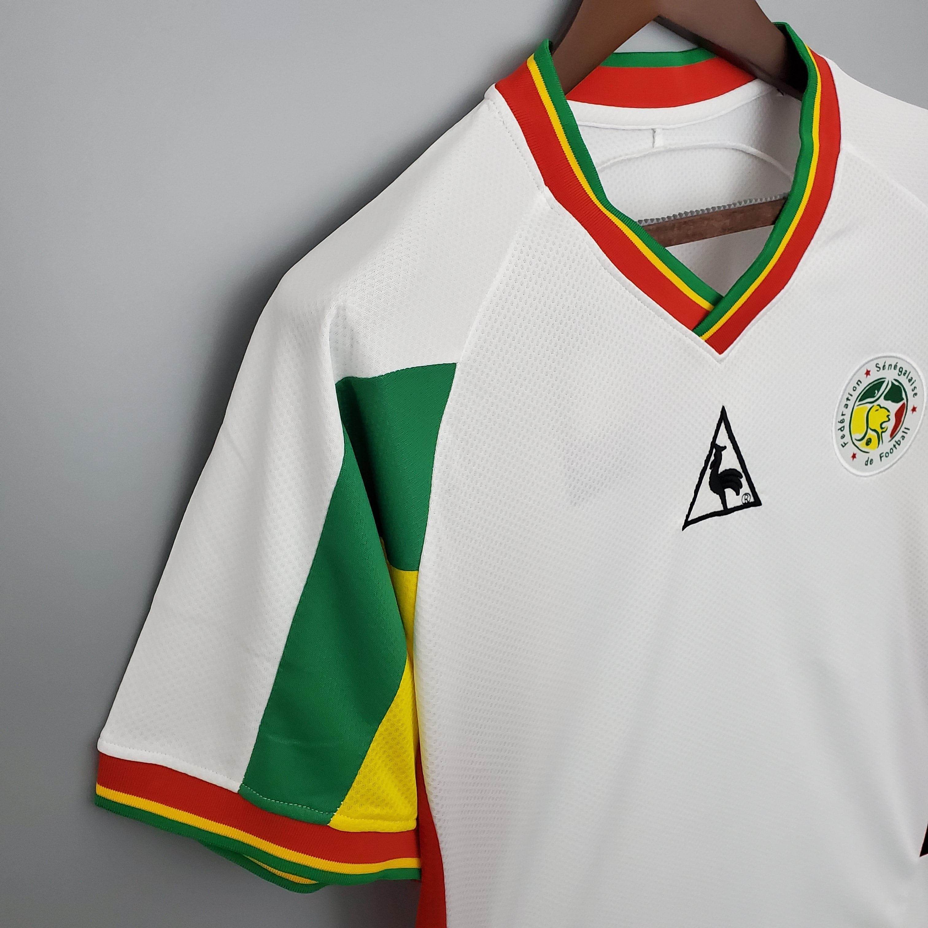 CAMISETA SENEGAL I 2002 HOMBRE (RETRO) - ZonaCamisetas