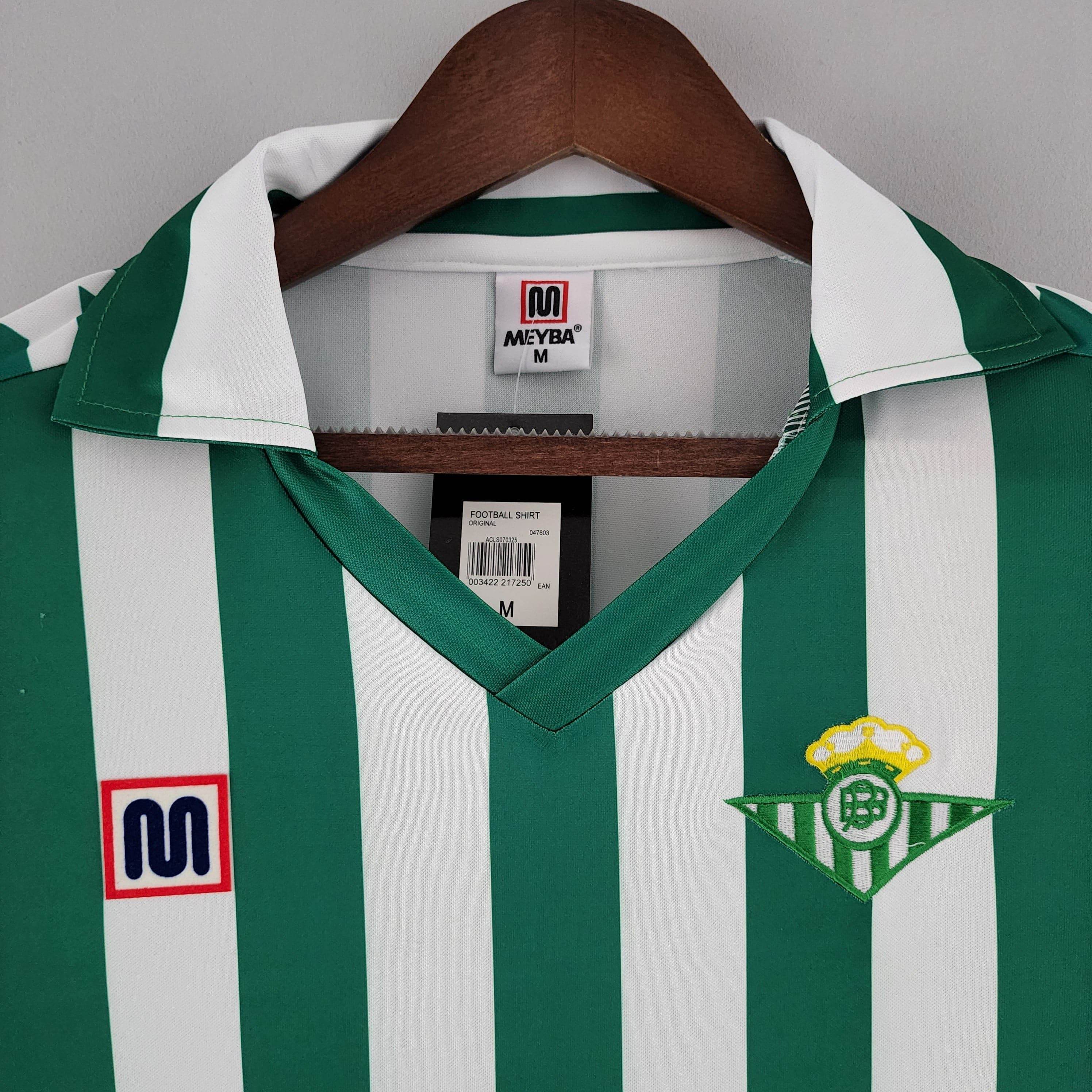 CAMISETA REAL BETIS I 82/85 HOMBRE (RETRO) - ZonaCamisetas