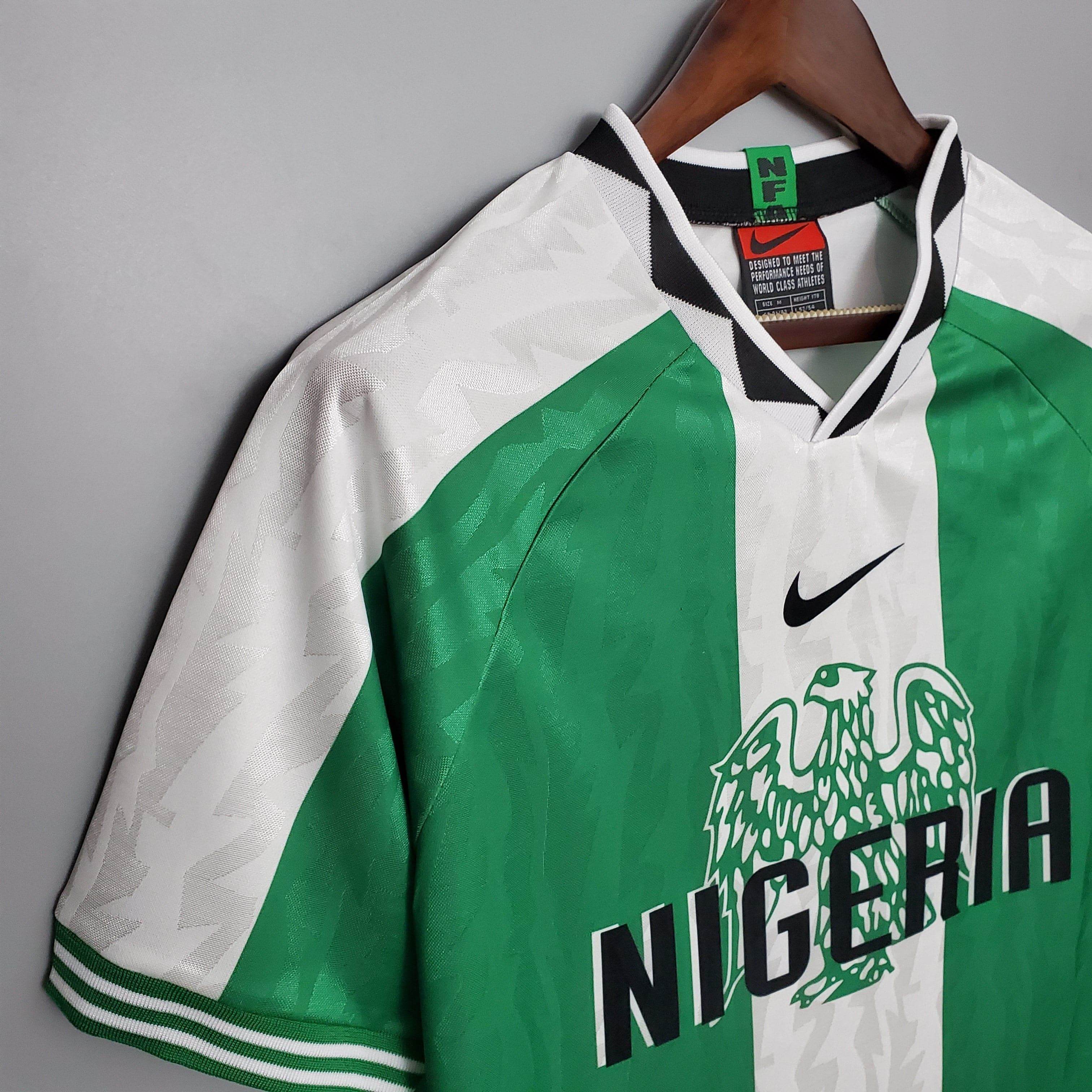 CAMISETA NIGERIA I 96/98 HOMBRE (RETRO) - ZonaCamisetas