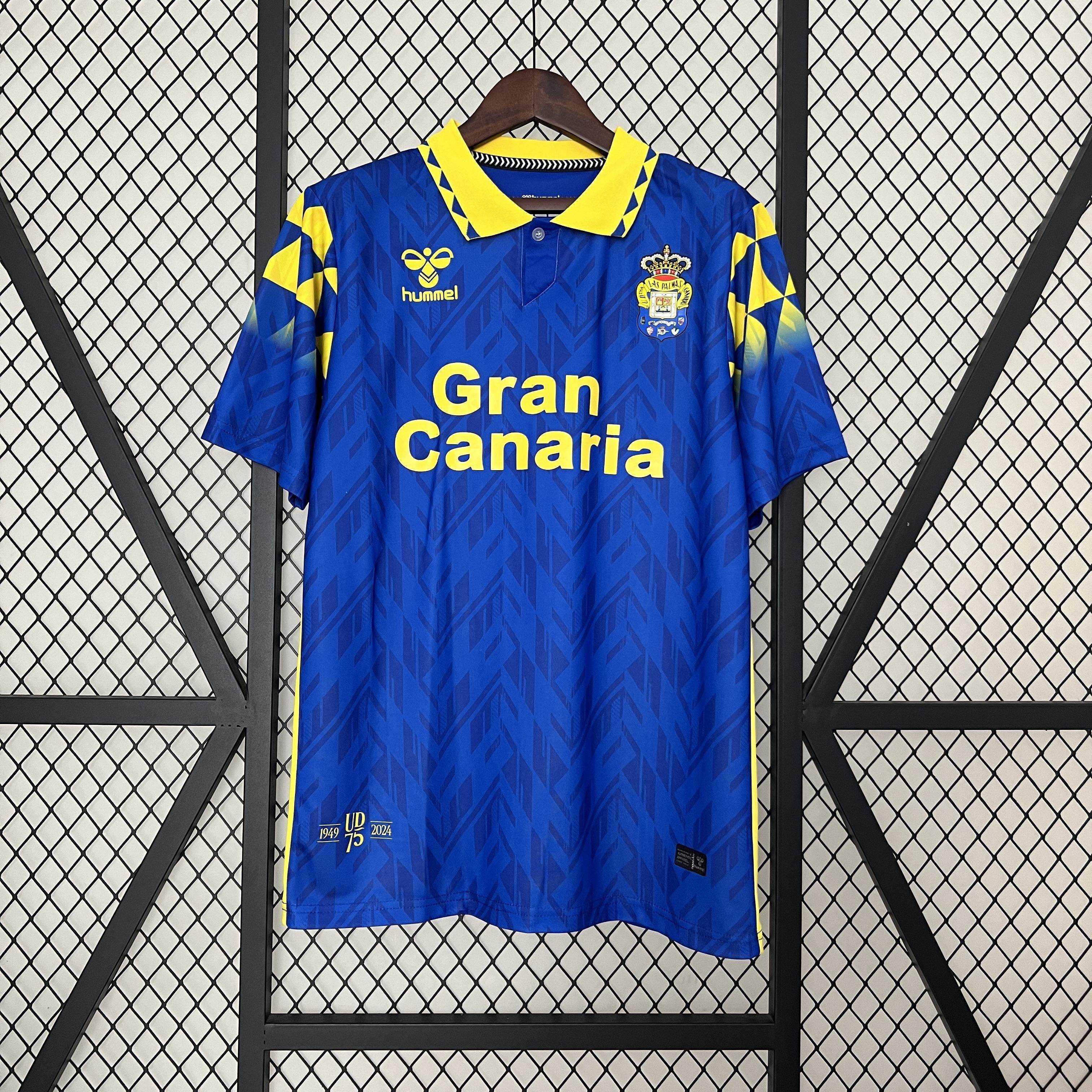 CAMISETA LAS PALMAS II 24/25 HOMBRE (VERSIÓN FAN) - ZonaCamisetas