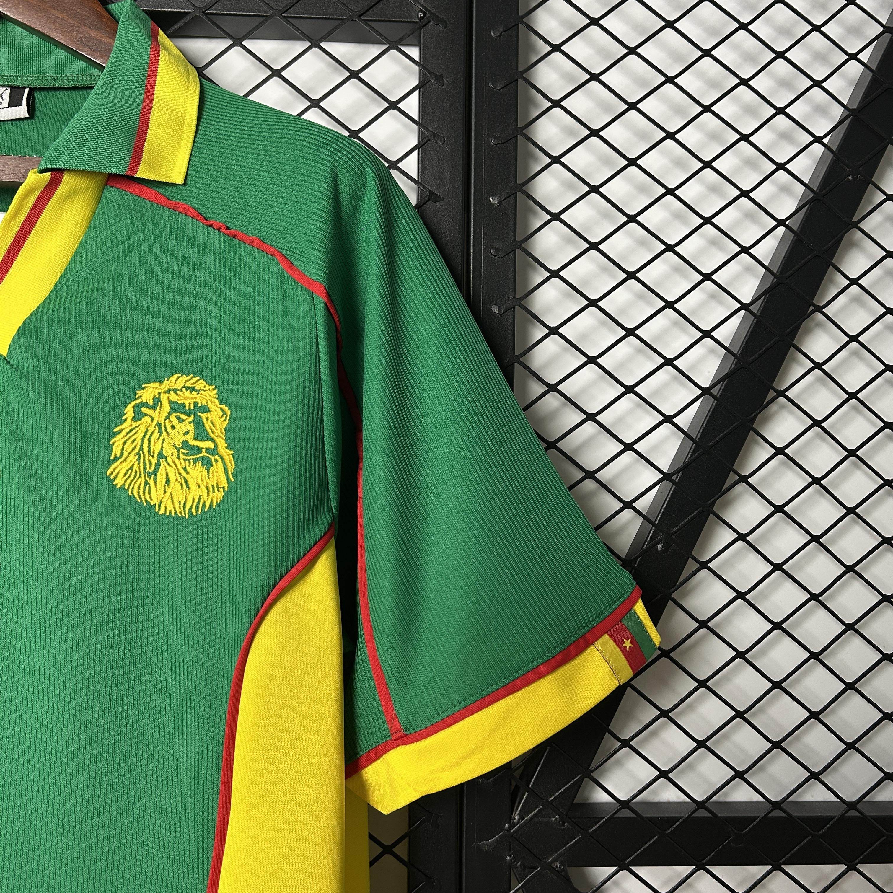 CAMISETA CAMERUN I 98/99 HOMBRE (RETRO) - ZonaCamisetas