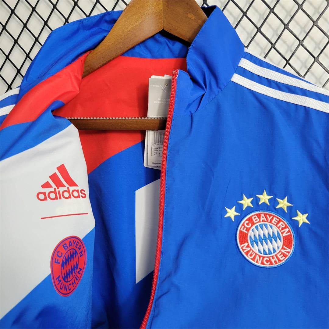 CORTAVIENTO BAYERN DE MUNICH IIl REVERSIBLE 23/24 - ZonaCamisetas