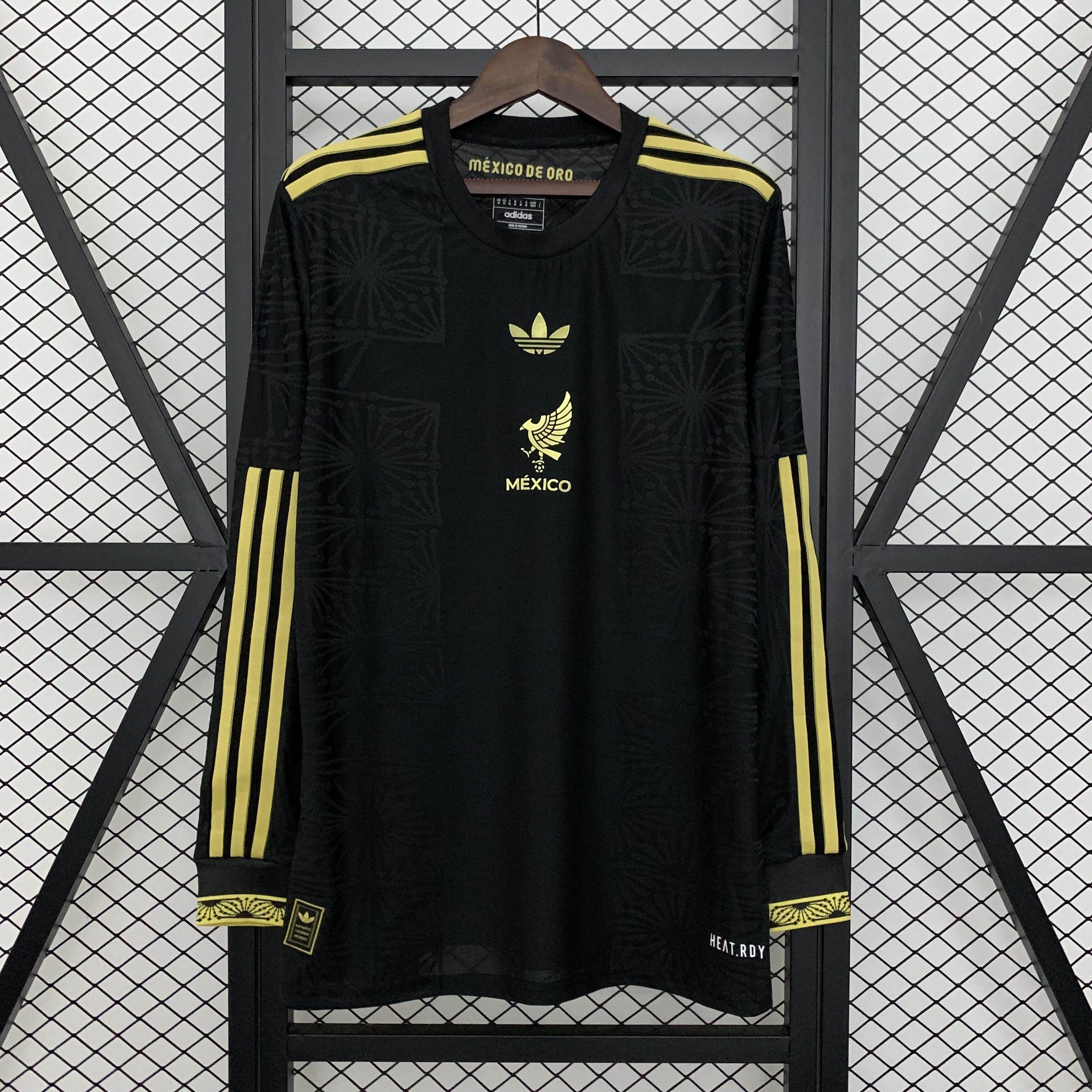 CAMISETA MEXICO Il 25/26 HOMBRE (VERSIÓN FAN) MANGA LARGA - ZonaCamisetas