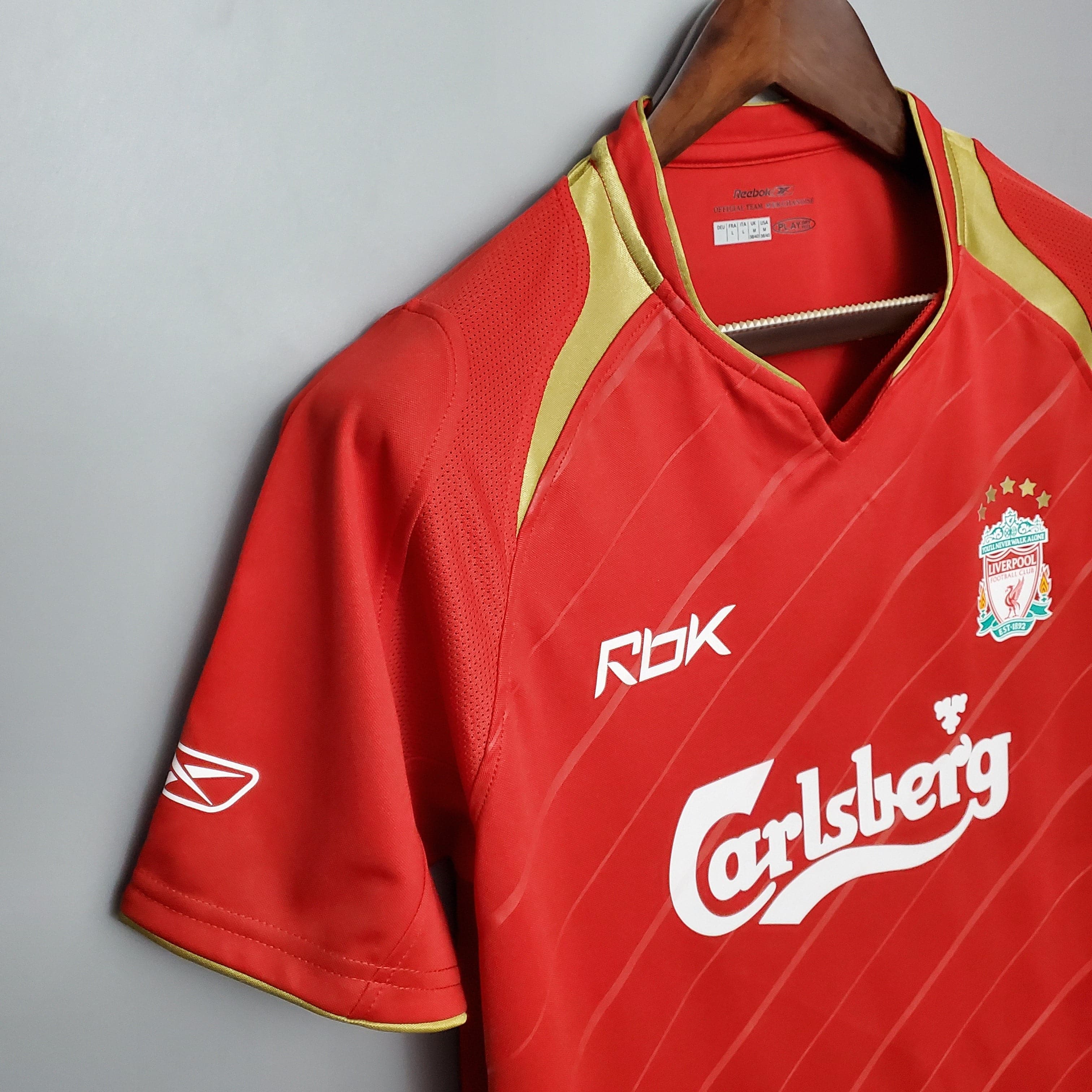 CAMISETA LIVERPOOL I 2005 HOMBRE (RETRO)