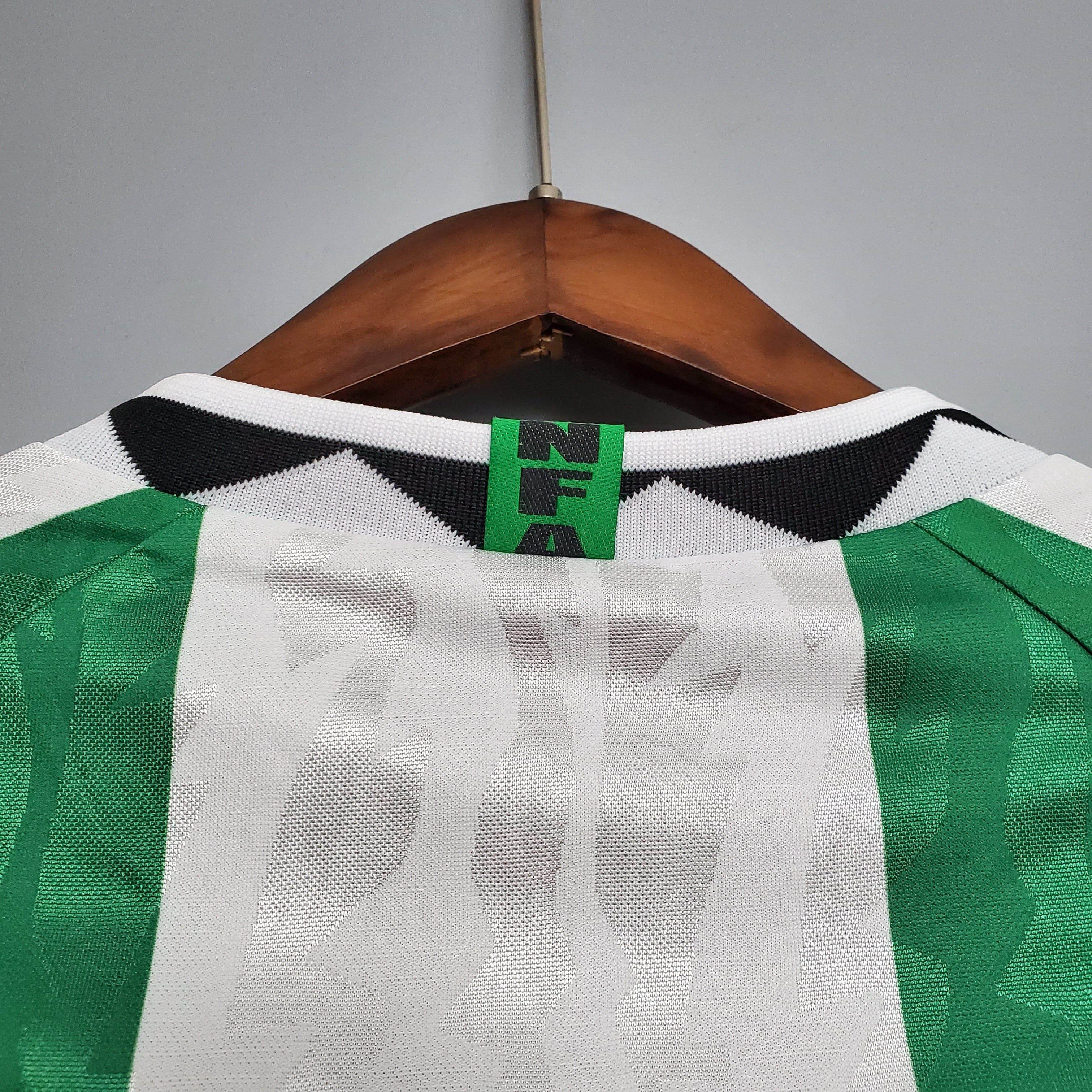 CAMISETA NIGERIA I 96/98 HOMBRE (RETRO) - ZonaCamisetas