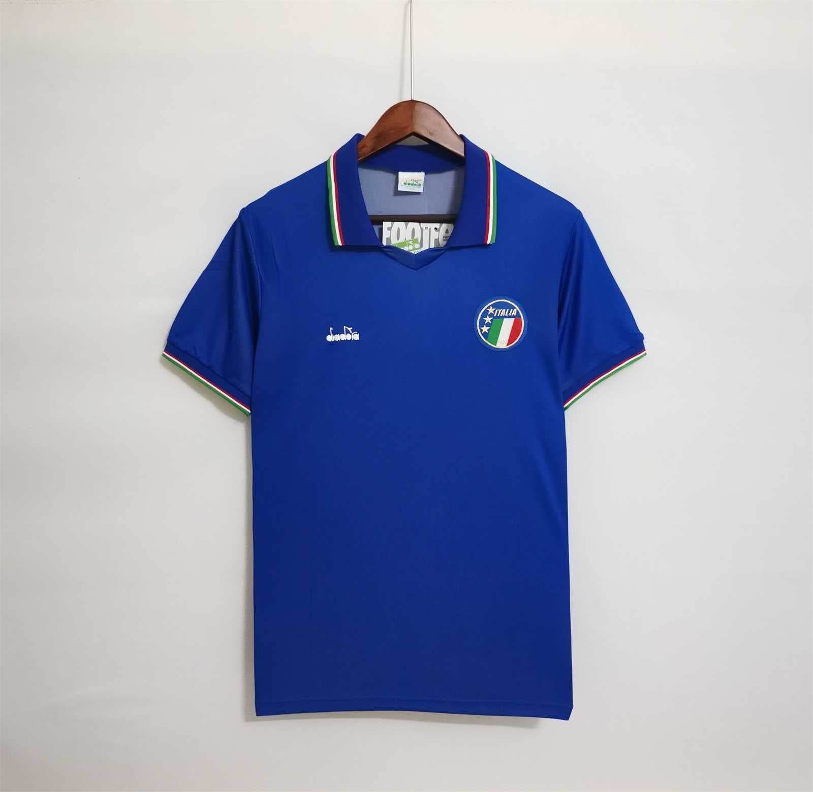 CAMISETA ITALIA I 1990 HOMBRE (RETRO) - ZonaCamisetas