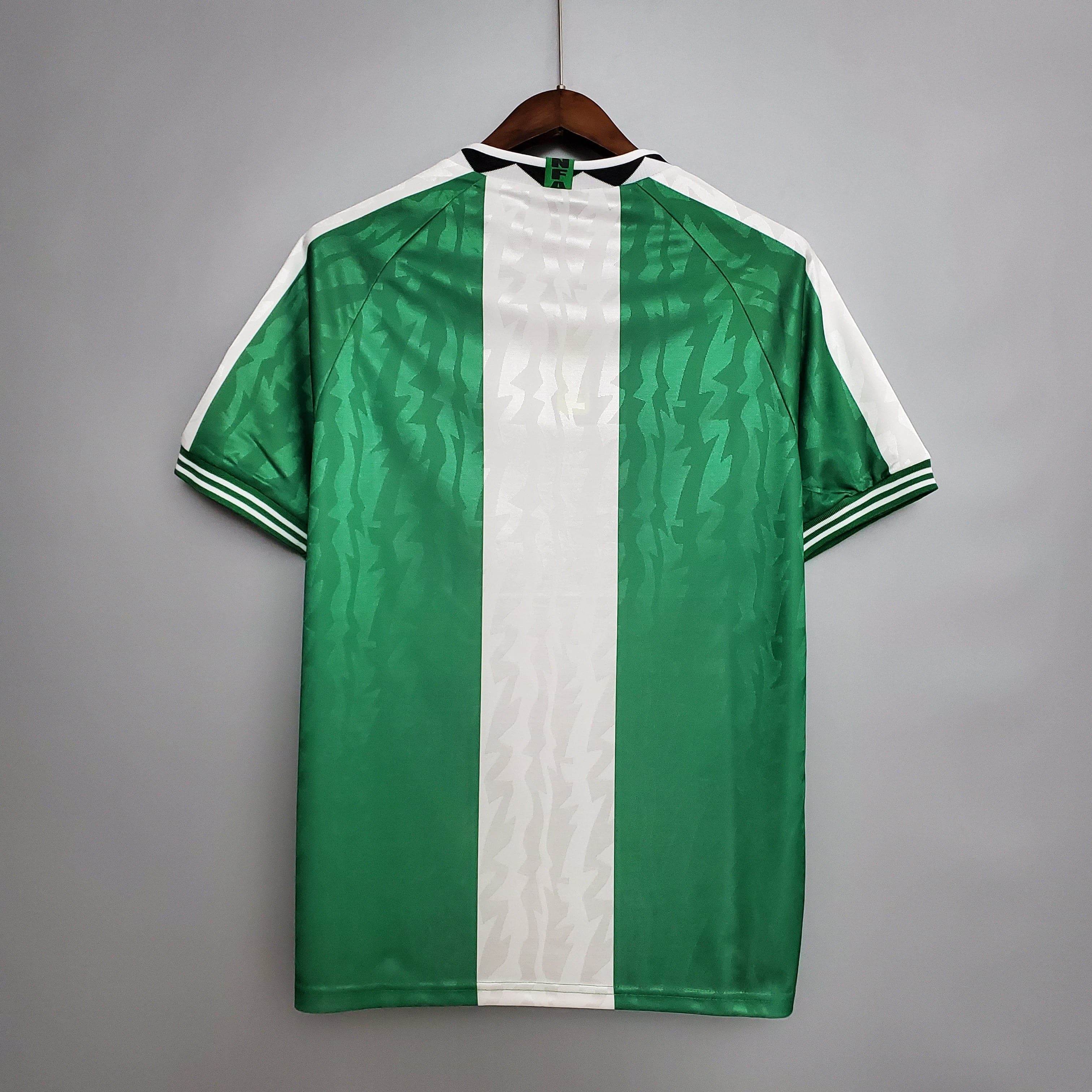 CAMISETA NIGERIA I 96/98 HOMBRE (RETRO) - ZonaCamisetas