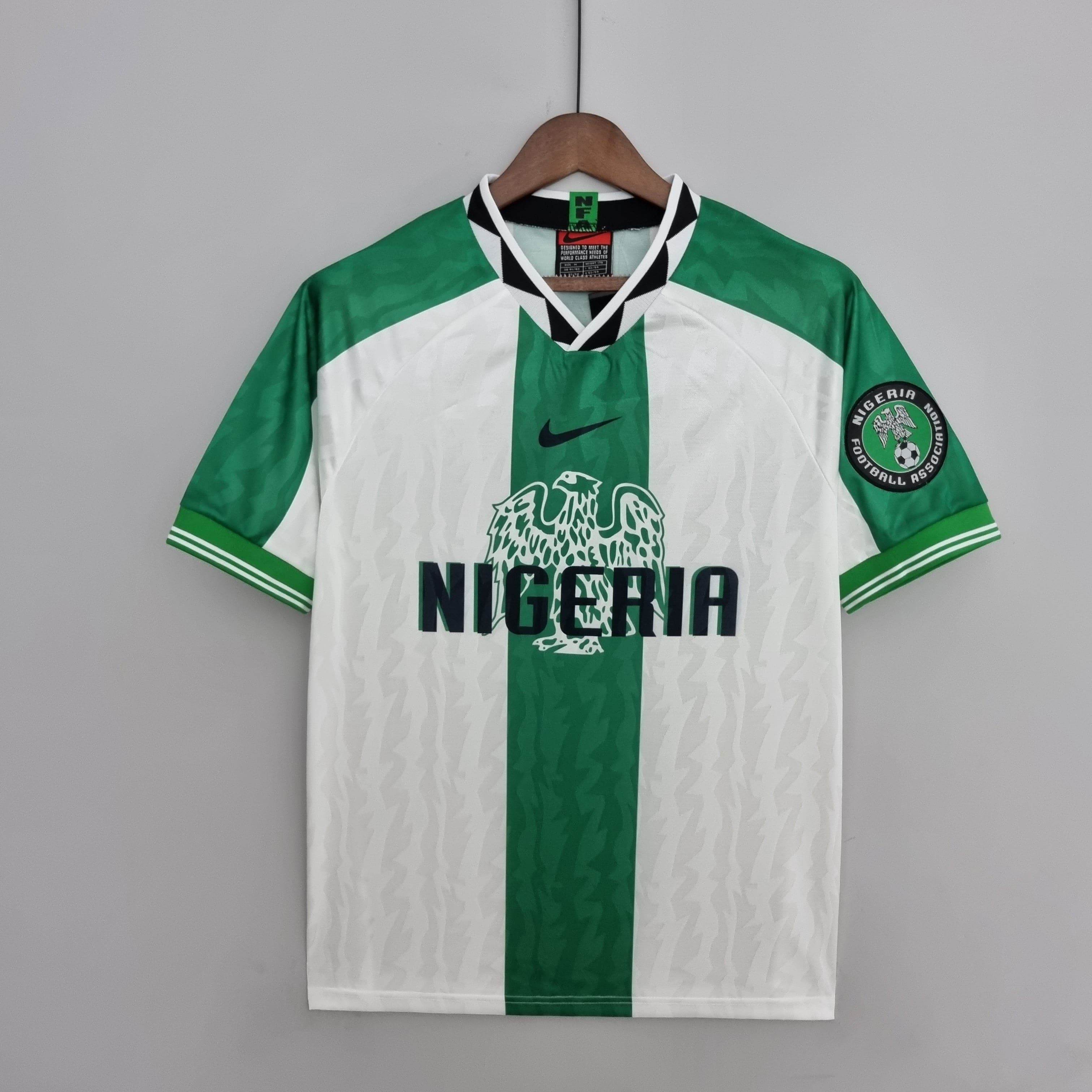 CAMISETA NIGERIA II 96/98 HOMBRE (RETRO) - ZonaCamisetas