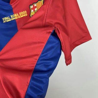 CAMISETA BARCELONA I 08/09 HOMBRE ESPECIAL CHAMPIONS (RETRO) - ZonaCamisetas