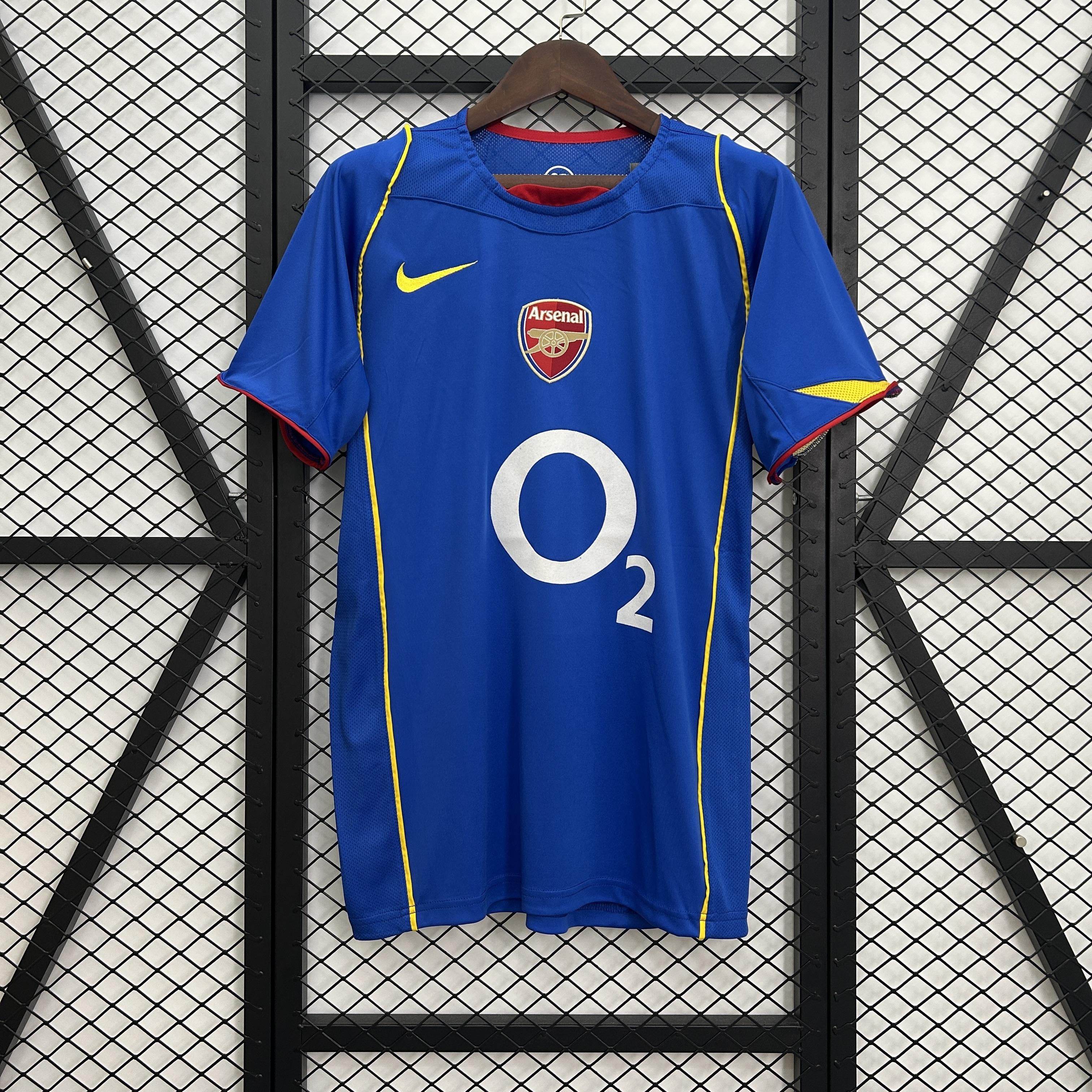 CAMISETA ARSENAL 04/05 II HOMBRE (RETRO) - ZonaCamisetas