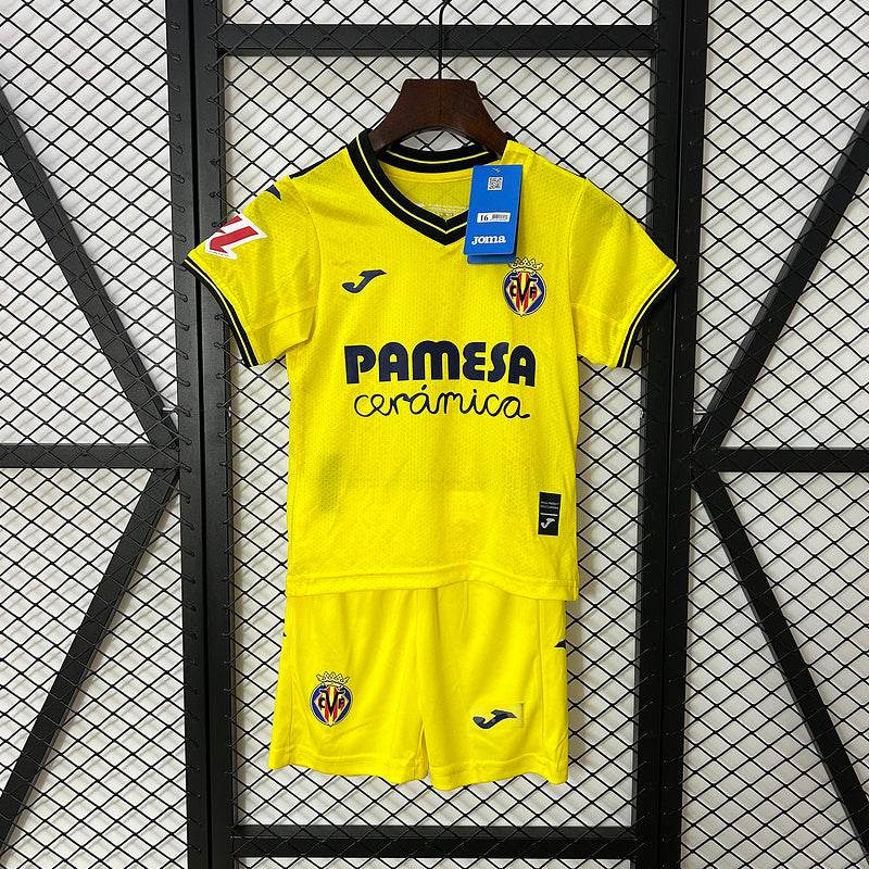 CAMISETA VILLARREAL I 24/25 CONJUNTO INFANTIL - ZonaCamisetas