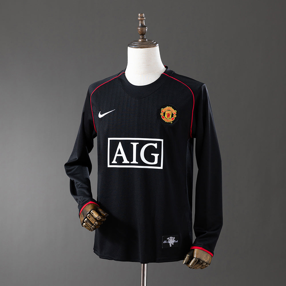 CAMISETA MANCHESTER UNITED III 07/08 MANGA LARGA HOMBRE (RETRO)