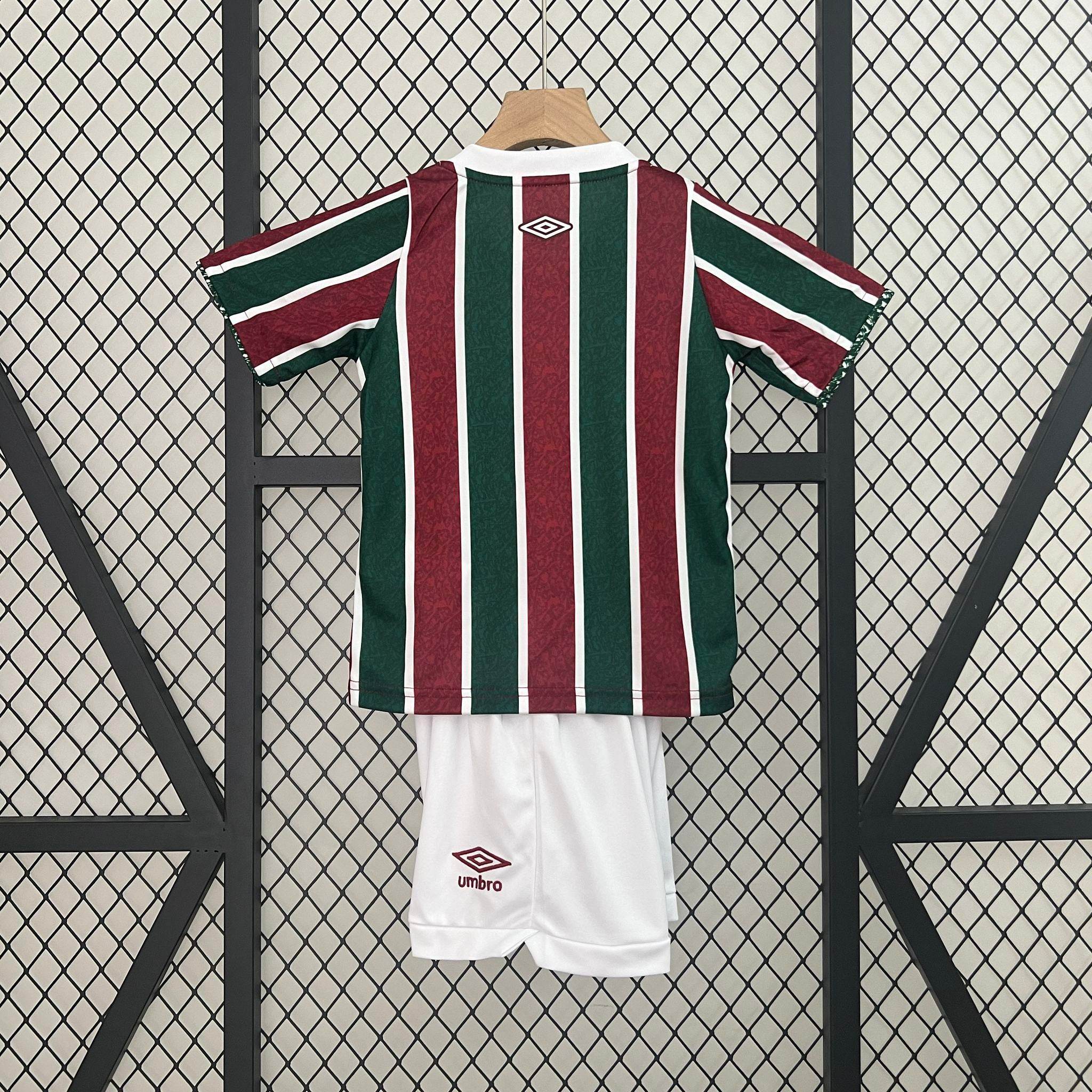 CAMISETA FLUMINENSE I 24/25 CONJUNTO INFANTIL - ZonaCamisetas