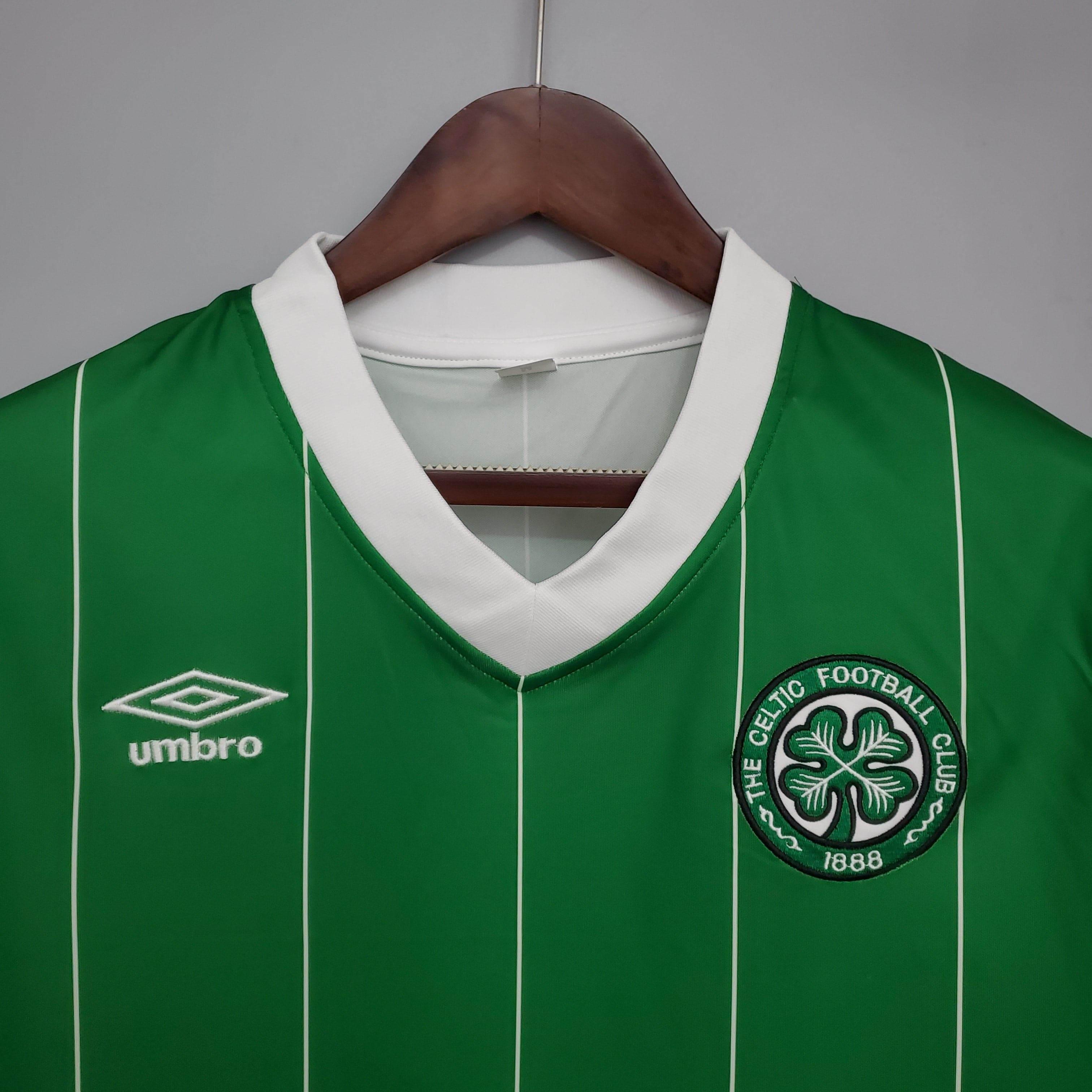 CAMISETA CELTIC I 84/86 HOMBRE (RETRO) - ZonaCamisetas
