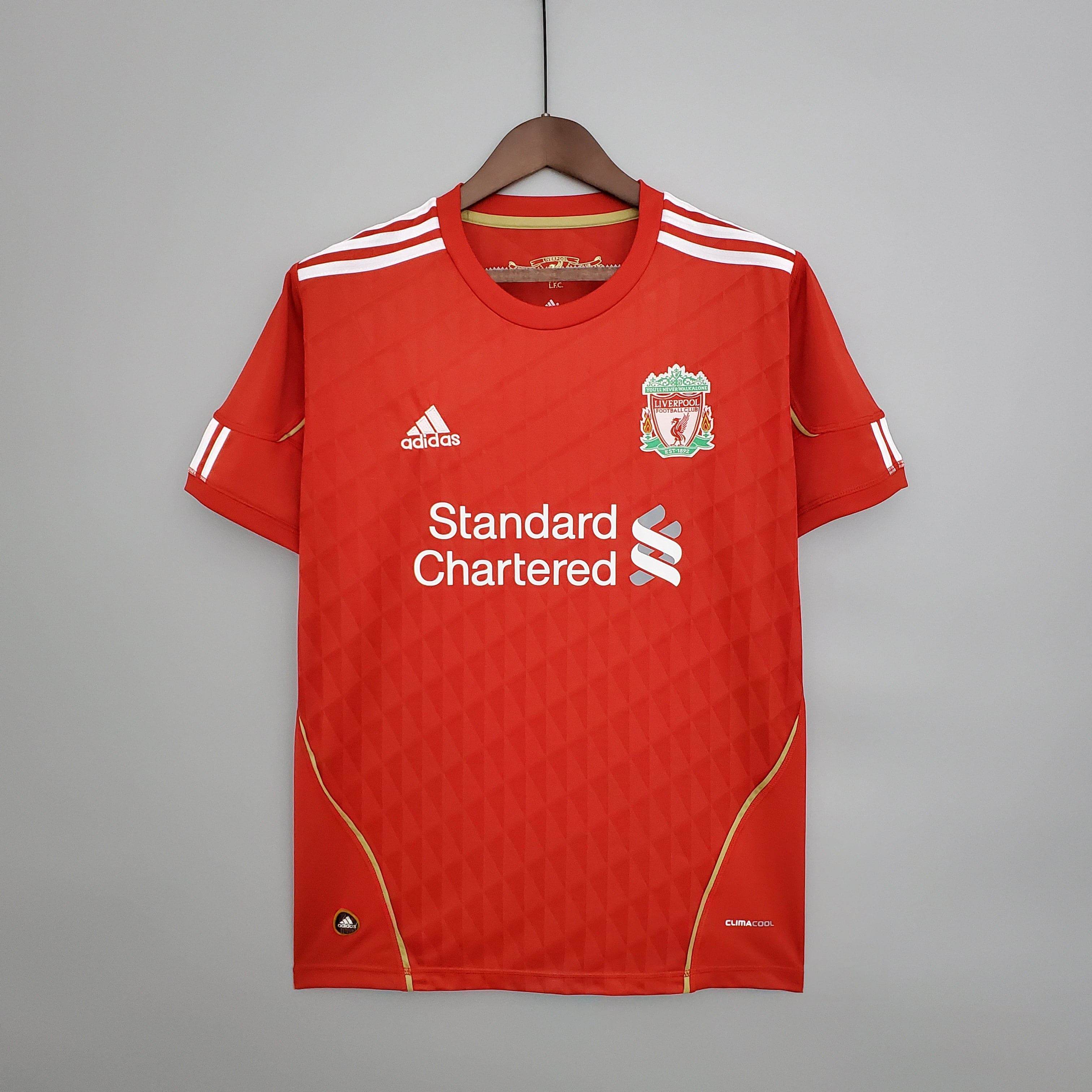 CAMISETA LIVERPOOL I 2010 HOMBRE (RETRO) - ZonaCamisetas
