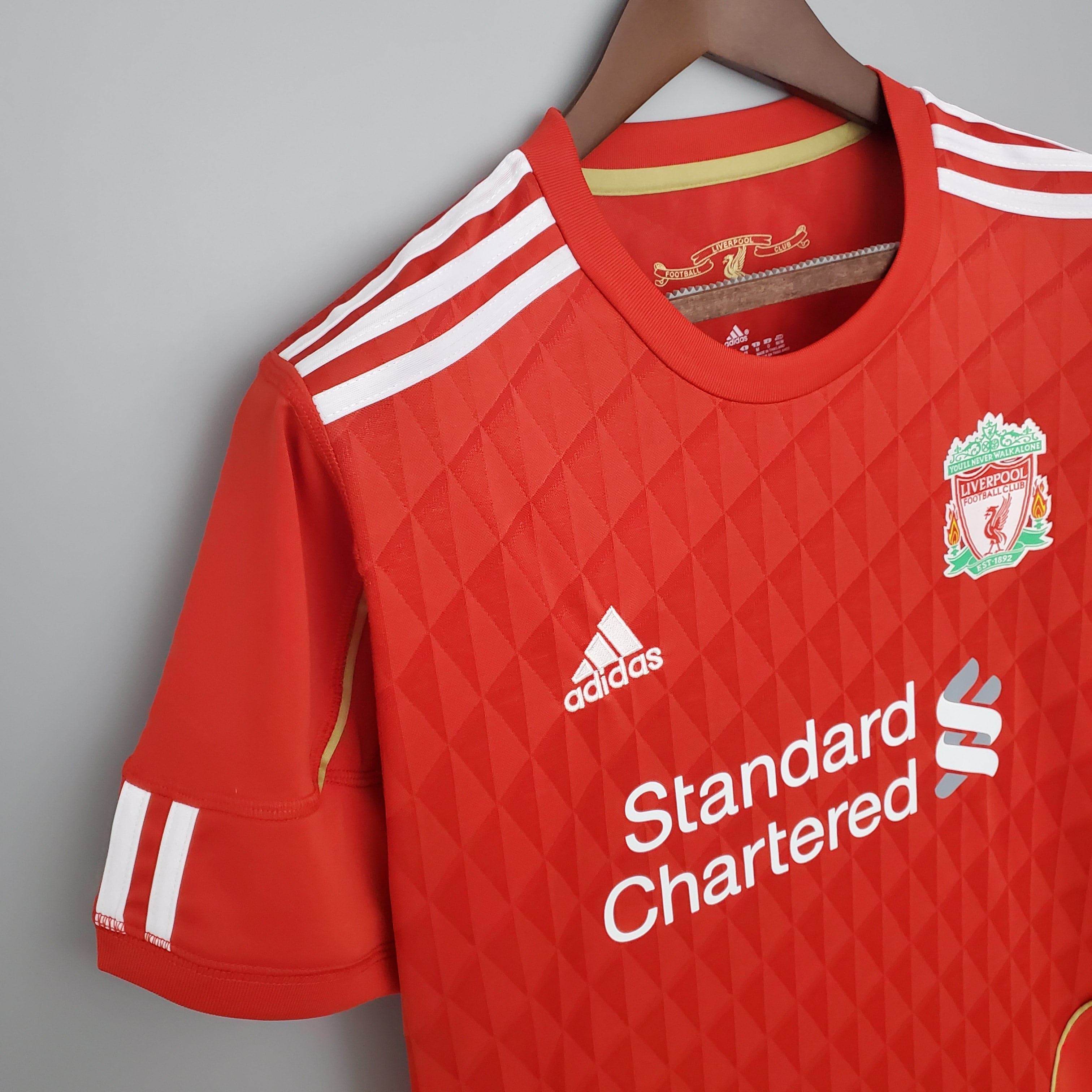 CAMISETA LIVERPOOL I 2010 HOMBRE (RETRO) - ZonaCamisetas