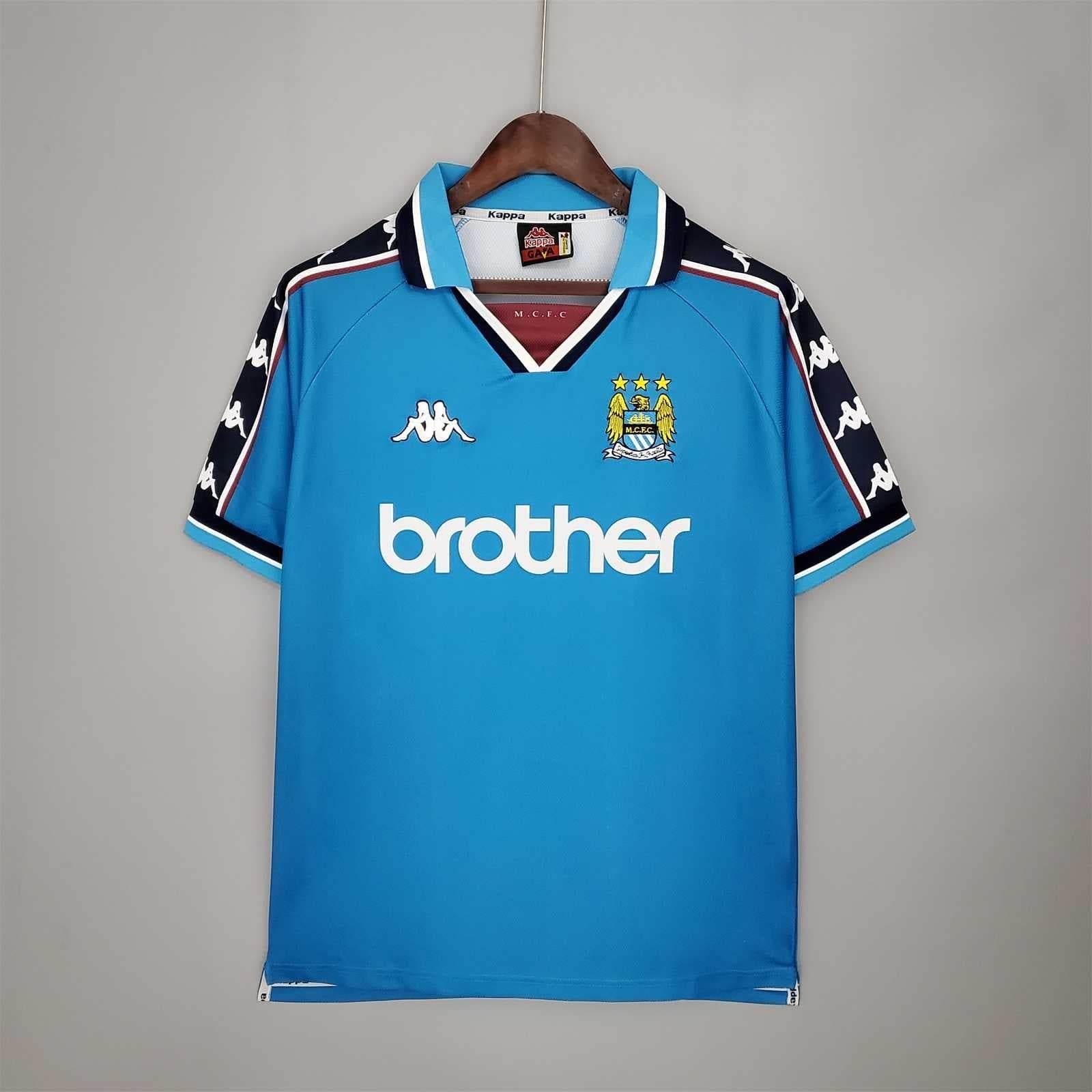 CAMISETA MANCHESTER CITY I 97/99 HOMBRE (RETRO) - ZonaCamisetas
