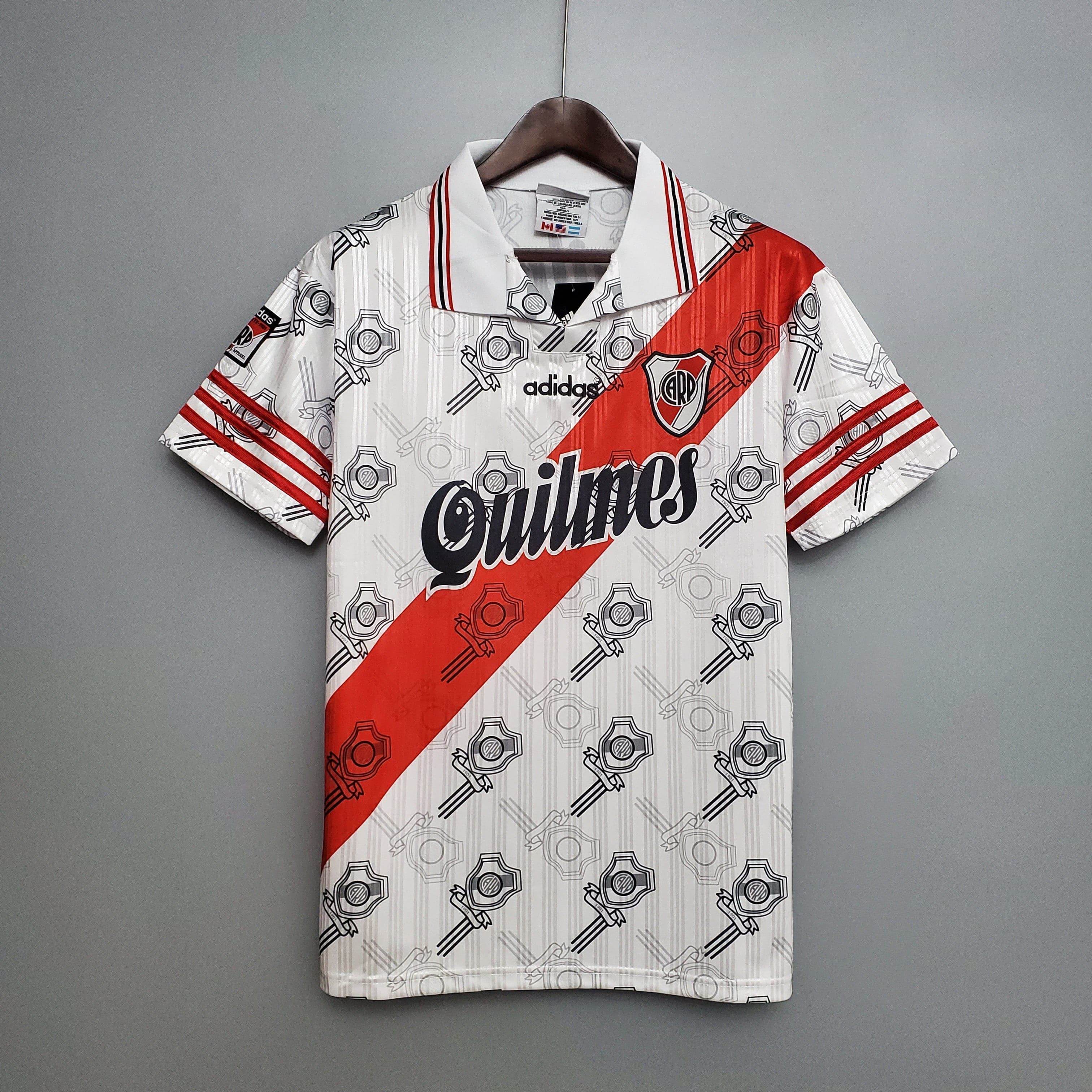 CAMISETA RIVER PLATE I 1996 HOMBRE (RETRO) - ZonaCamisetas