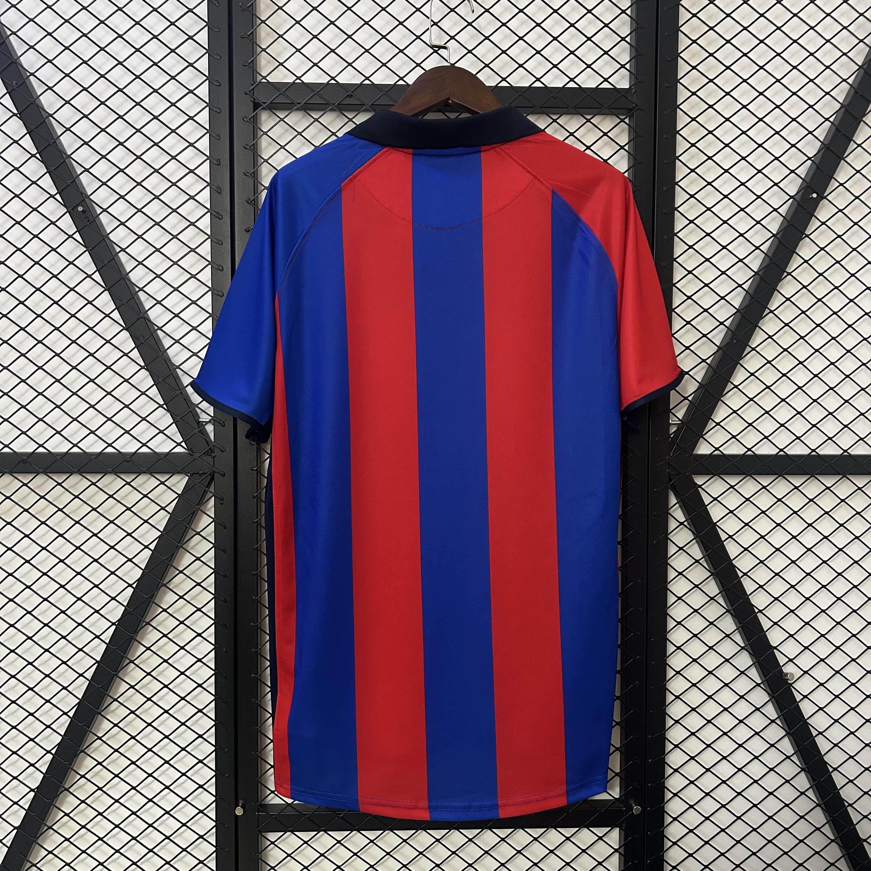 CAMISETA BARCELONA I 01/02 HOMBRE (RETRO) - ZonaCamisetas