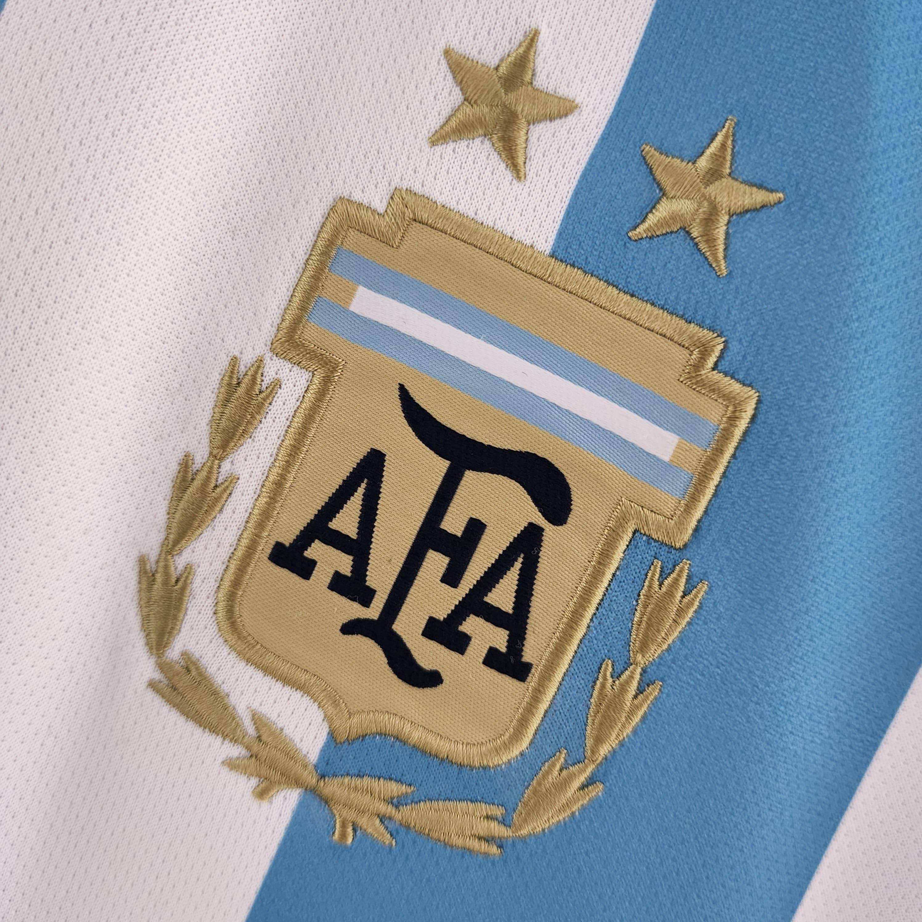 CAMISETA ARGENTINA I 2022 HOMBRE (RETRO) - ZonaCamisetas